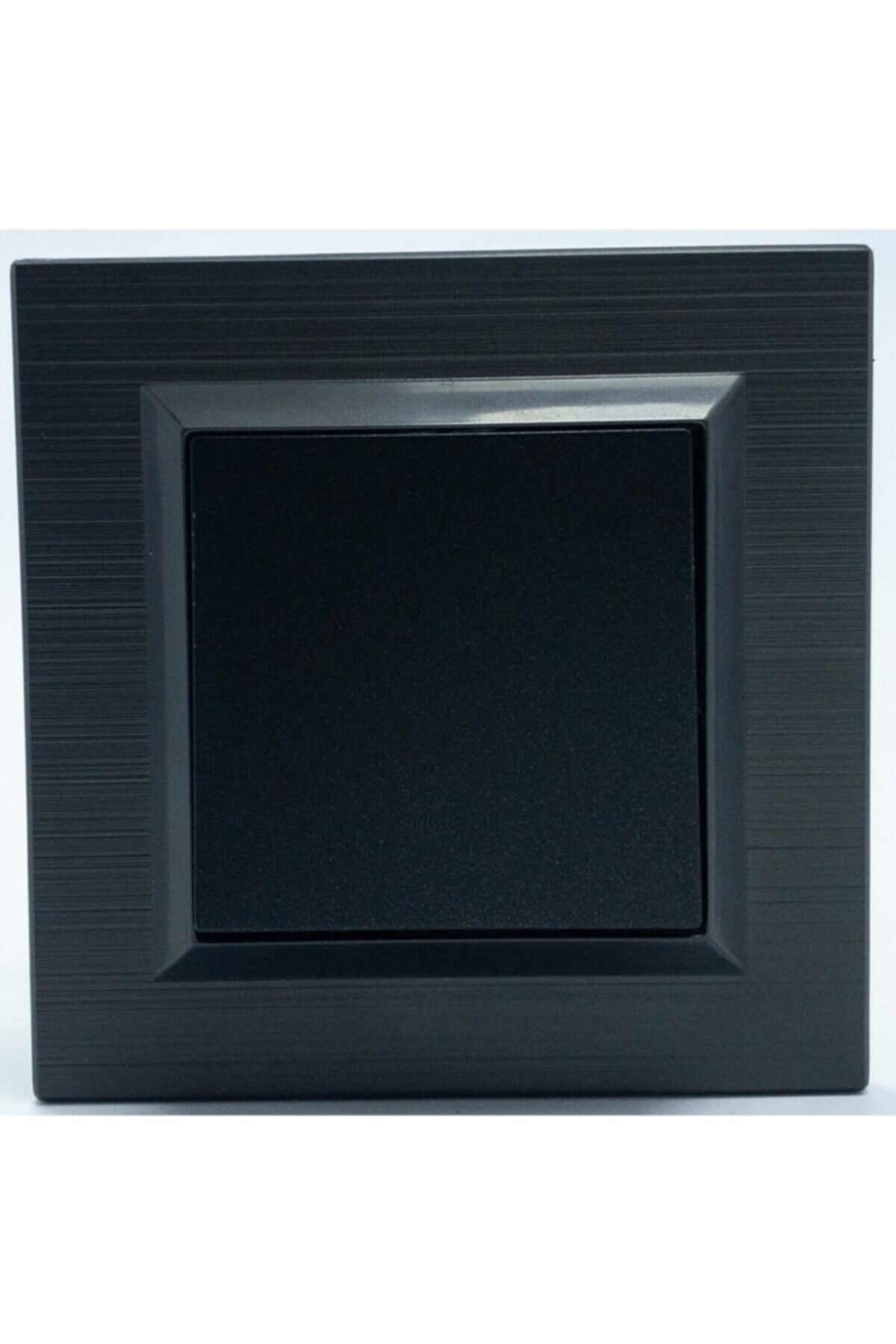 Led Pasajı Ovivo Quantum Antrasit Anahtar Ve Çerçeve Seti