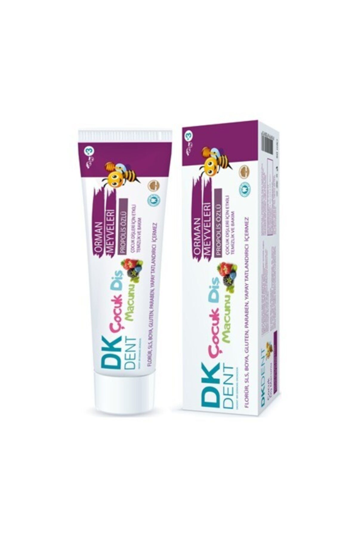 Dermokil Dk Dent Orman Meyveli Ve Propolis Özlü Çocuk Diş Macunu 50 Ml