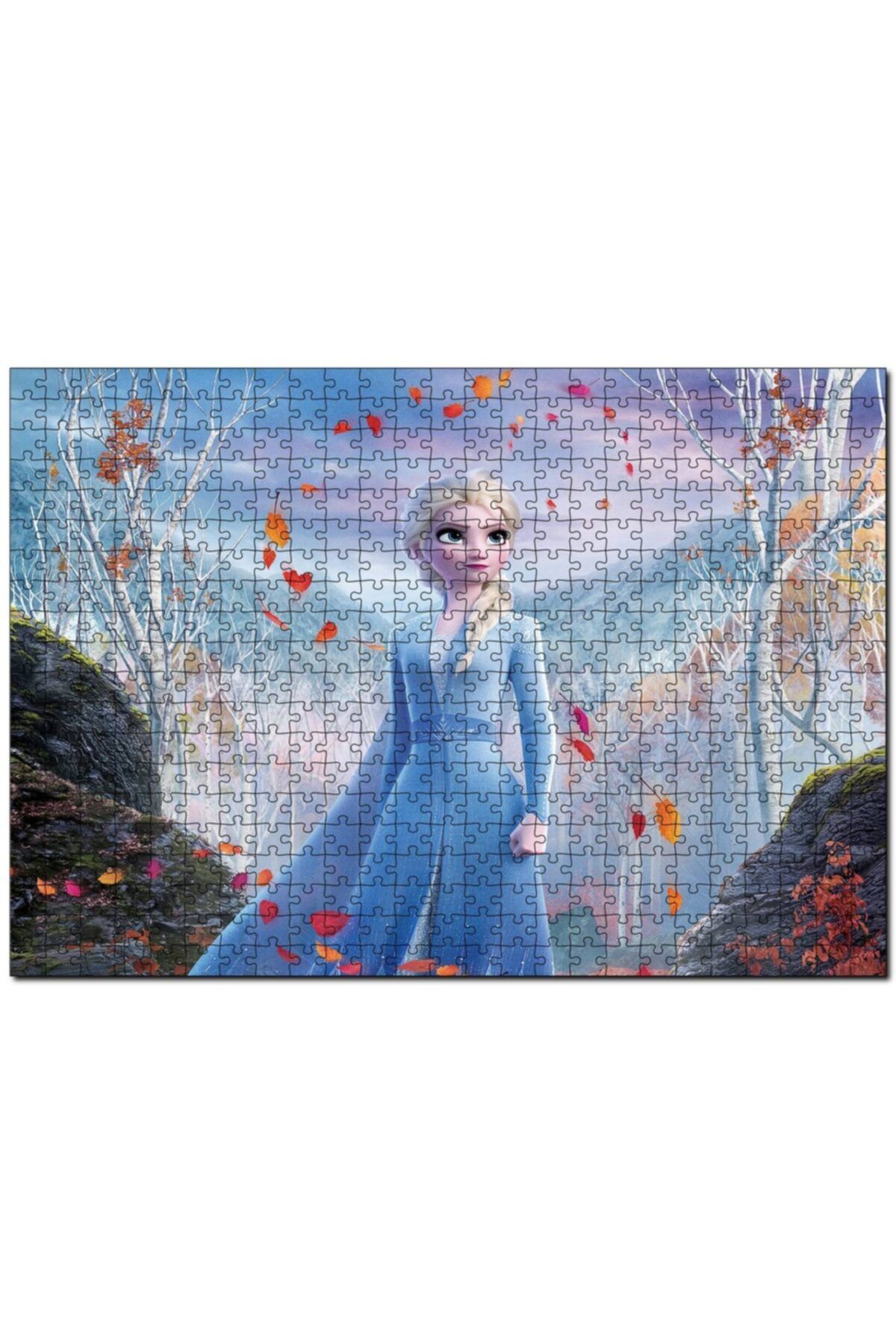 Cakapuzzle Frozen 2 Queen Elsa Yaprakların Dansı 255 Parça Puzzle Yapboz Mdf (ahşap)