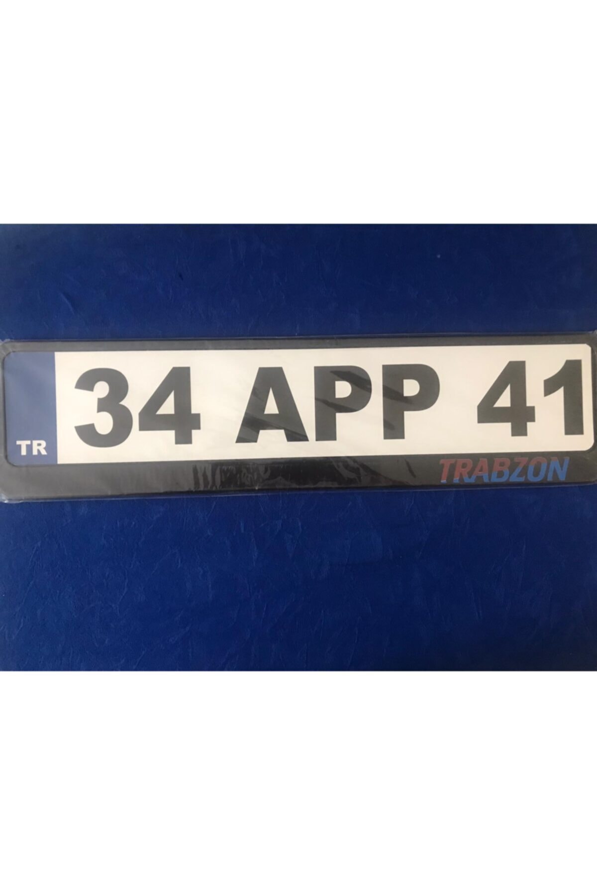 trakkale Trabzon Yazılı Plakalık