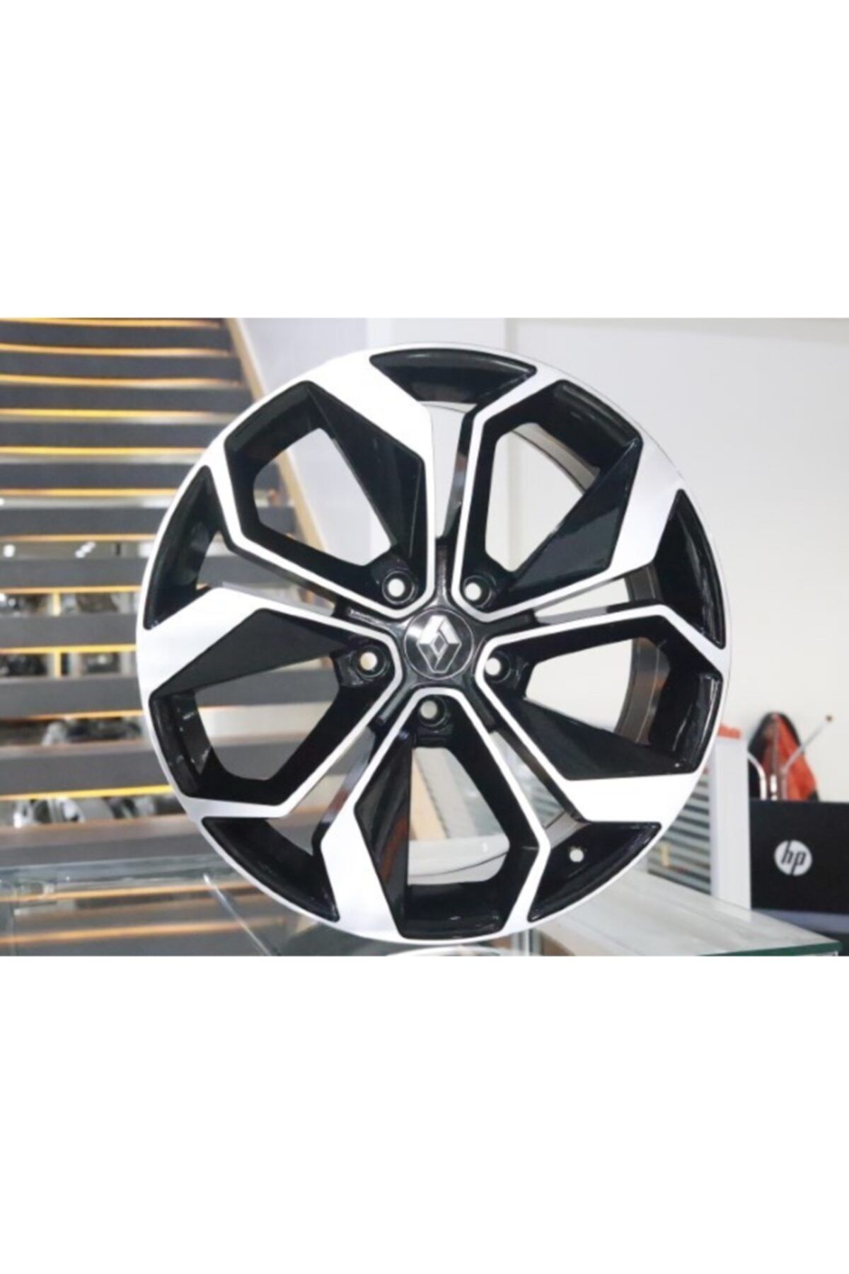 R.K OTOMOTİV 17 5x114.3 Renault Megane Fluence Icon Black Jant Takımı