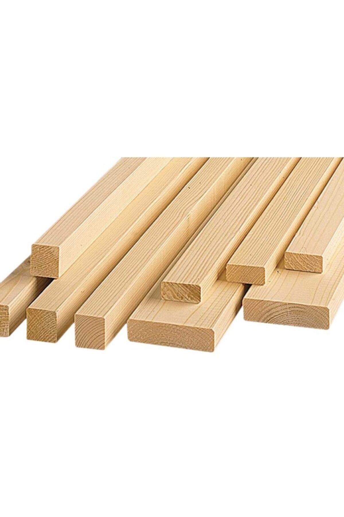 iAhşap 4x8 Cm 50 Cm Köknar Çıta Taslak Tahta Ve Kereste Silinmiş