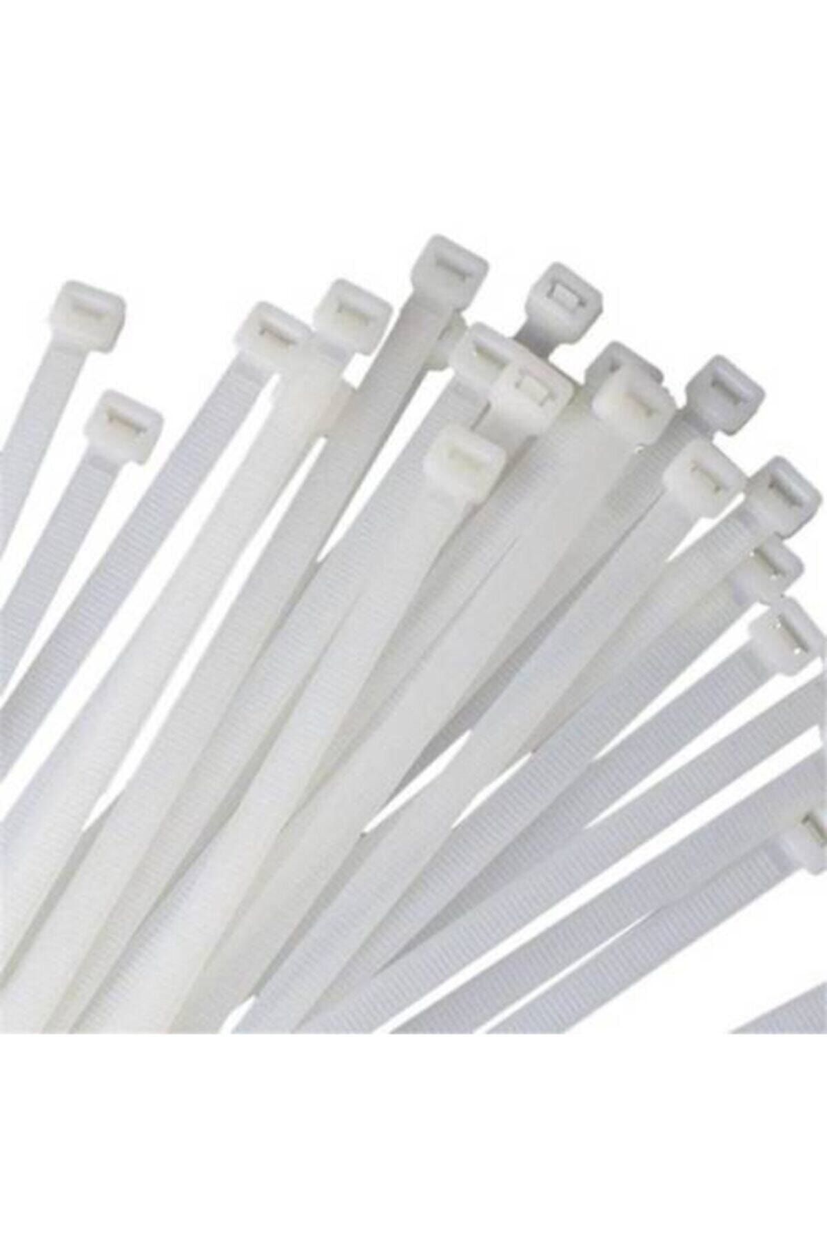 İLHANUSTA Kablo Bağı Cırt Kelepçe Beyaz 2,5 X 150 Mm 100'lü