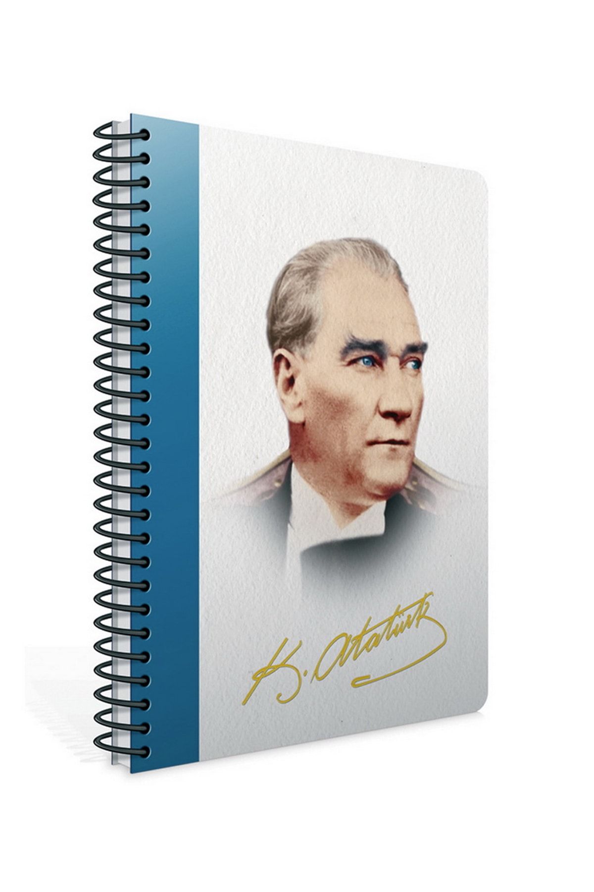 Gıpta Atatürk 17x24 2022 Günlük Spiralli Ajanda Sert Kapak 409-akk Model-03
