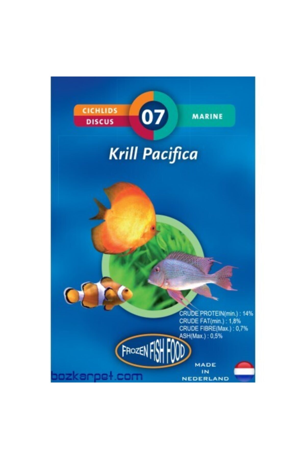 Yemkolik 3f Krill Pasifica 100g Donmuş Balık Yemi