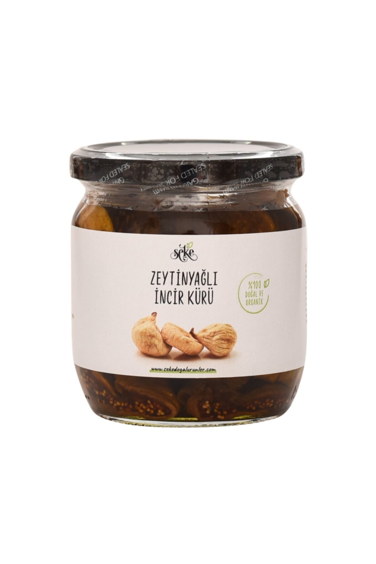 SEKE Zeytinyağlı Kuru Incir Kürü Tamamen Doğal 400 gr