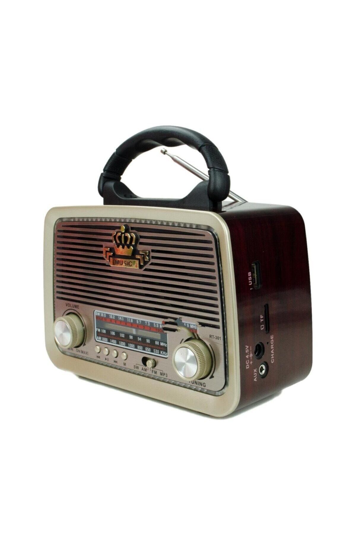 Feel Pool Rt-301 Nostalji Bluetooth Radyo ,usb, Sd , Mp3 Player