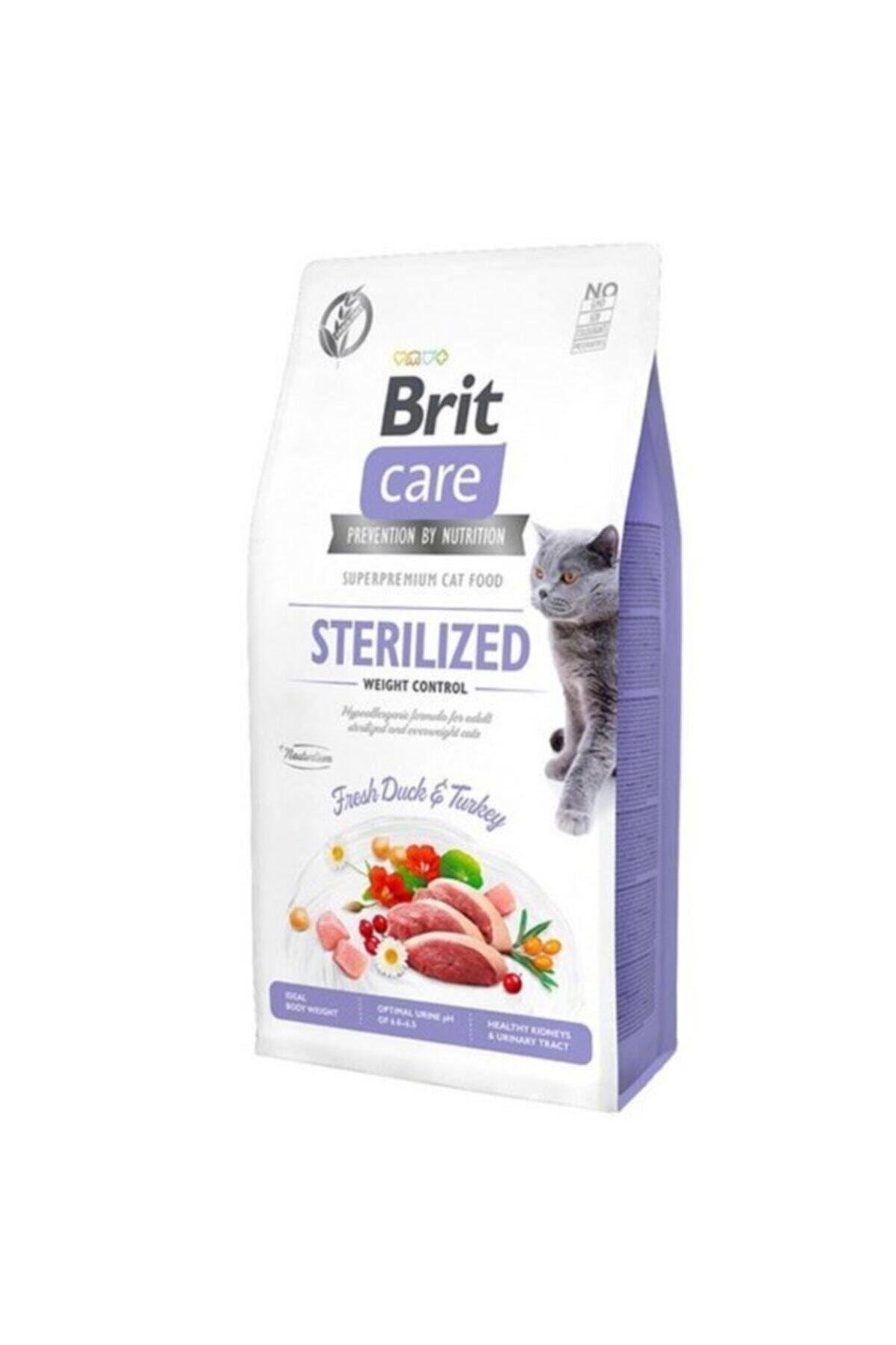 Brit Care Hipoalerjenik Sterilized Ördek Ve Hindili Tahılsız Kısırlaştırımış Kedi Maması 400 Gr