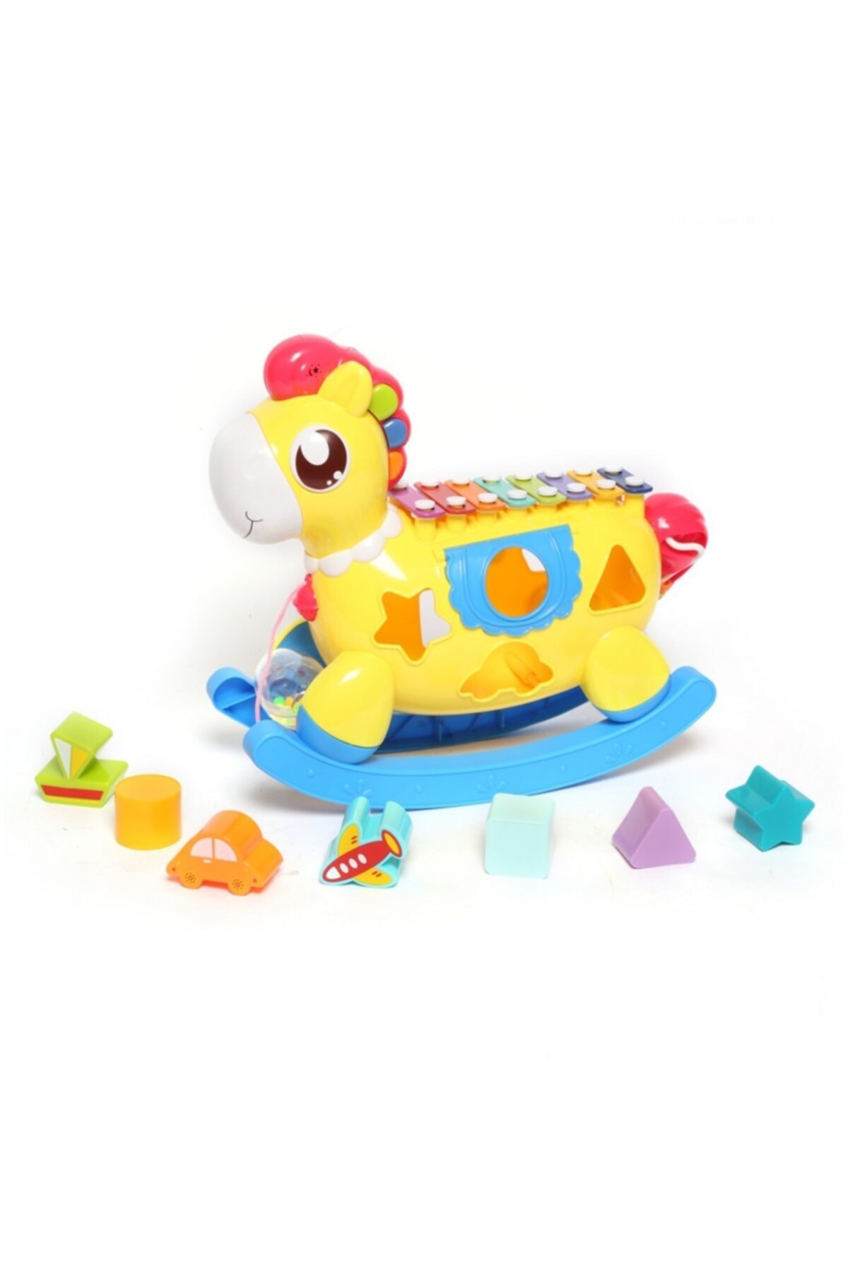 Beyaz At Yılın Ilk Fırsatları - Babycim Eğitici Müzikli Sallanan Midilli - ™ ®