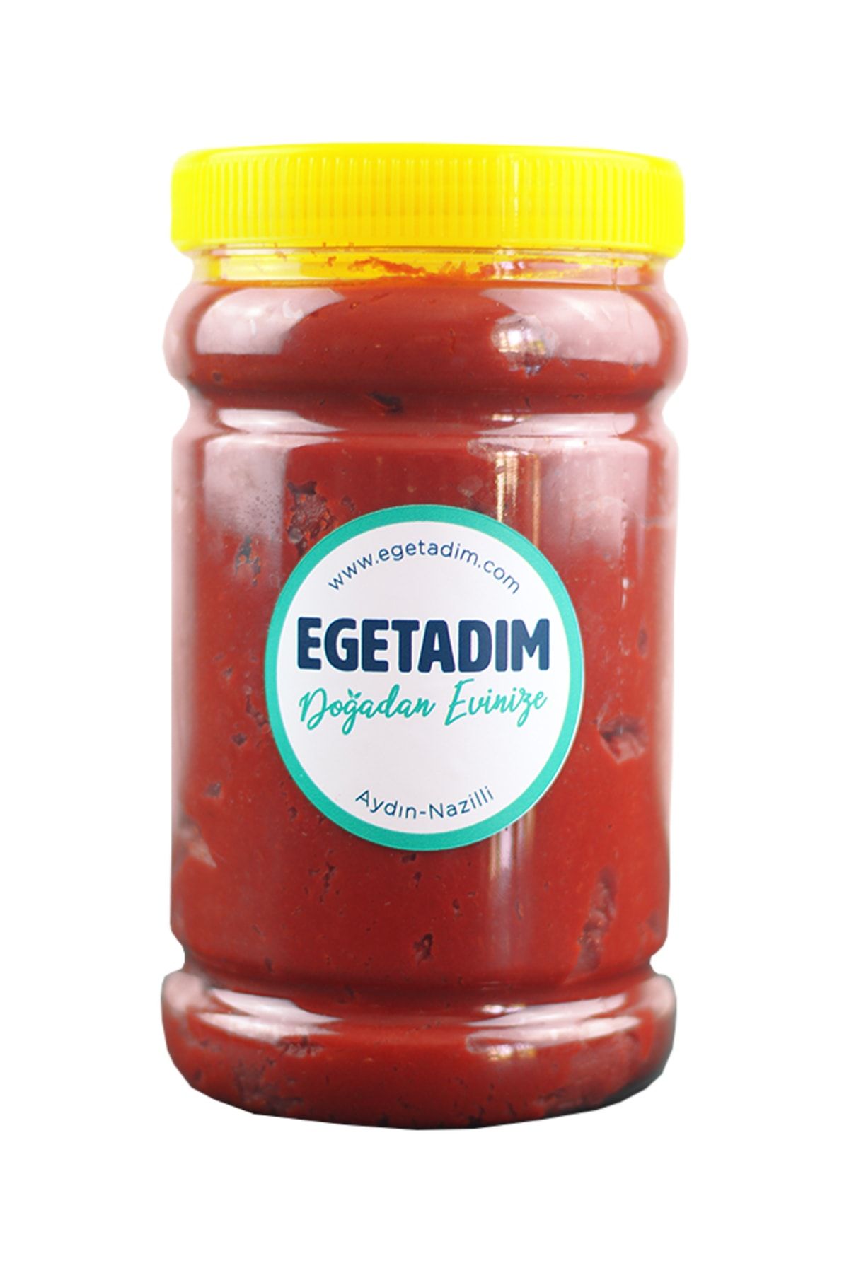 EGETADIM Yeni Sezon - Güneşte Kurutulmuş, Ev Yapımı Geleneksel Domates Salçası - 1 Kg.