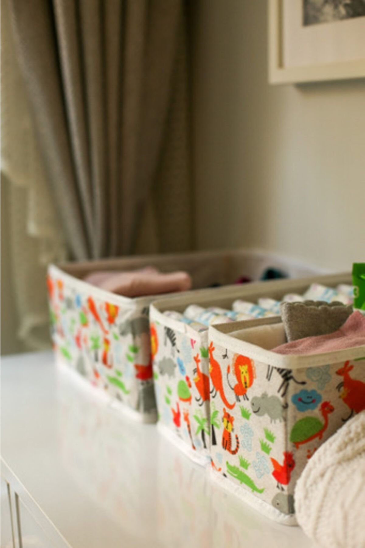 Neptün Life Sevimli Hayvanlar Lüx 4 Lü Çekmece Içi Düzenleyici Organizer Set