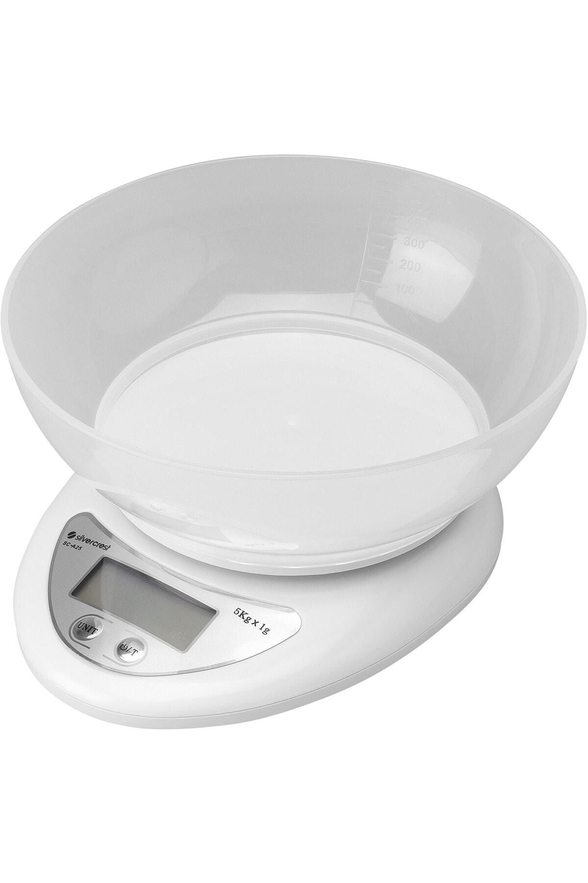 Silver Crest Silvercrest 5 Kg. Kapasiteli Taşınabilir Pilli Dijital Mutfak Terazisi Tartı
