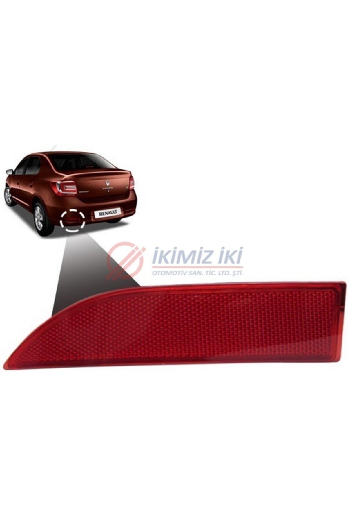 parcafix Arka Tampon Reflektörü Sol Clio Symbol 2013 -