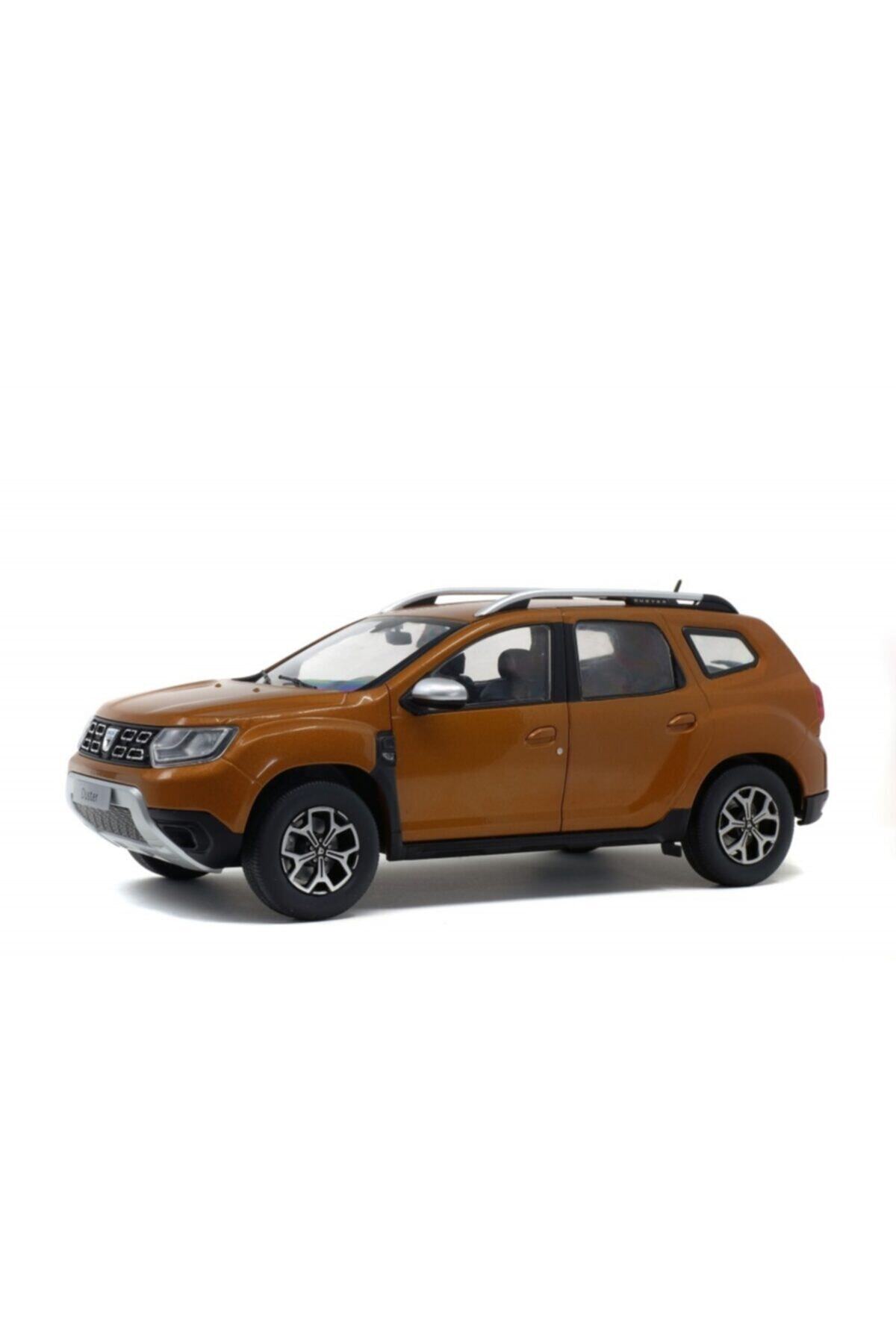 SOLİDO DİECAST 2018 Dacia Duster Mk2 Taklamakan Orange 1:18 Ölçek
