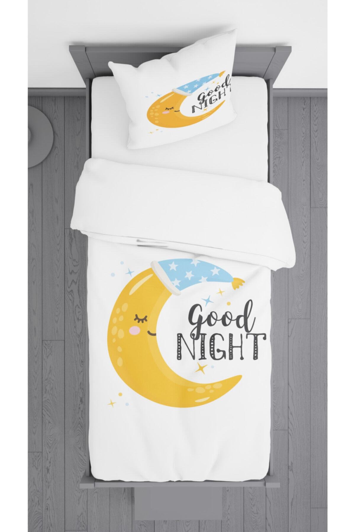 Ziu Kids Aydede Desenli Süet Dokulu Dekoratif Yatak Örtüsü Ve Yastık Kılıfı 140x220