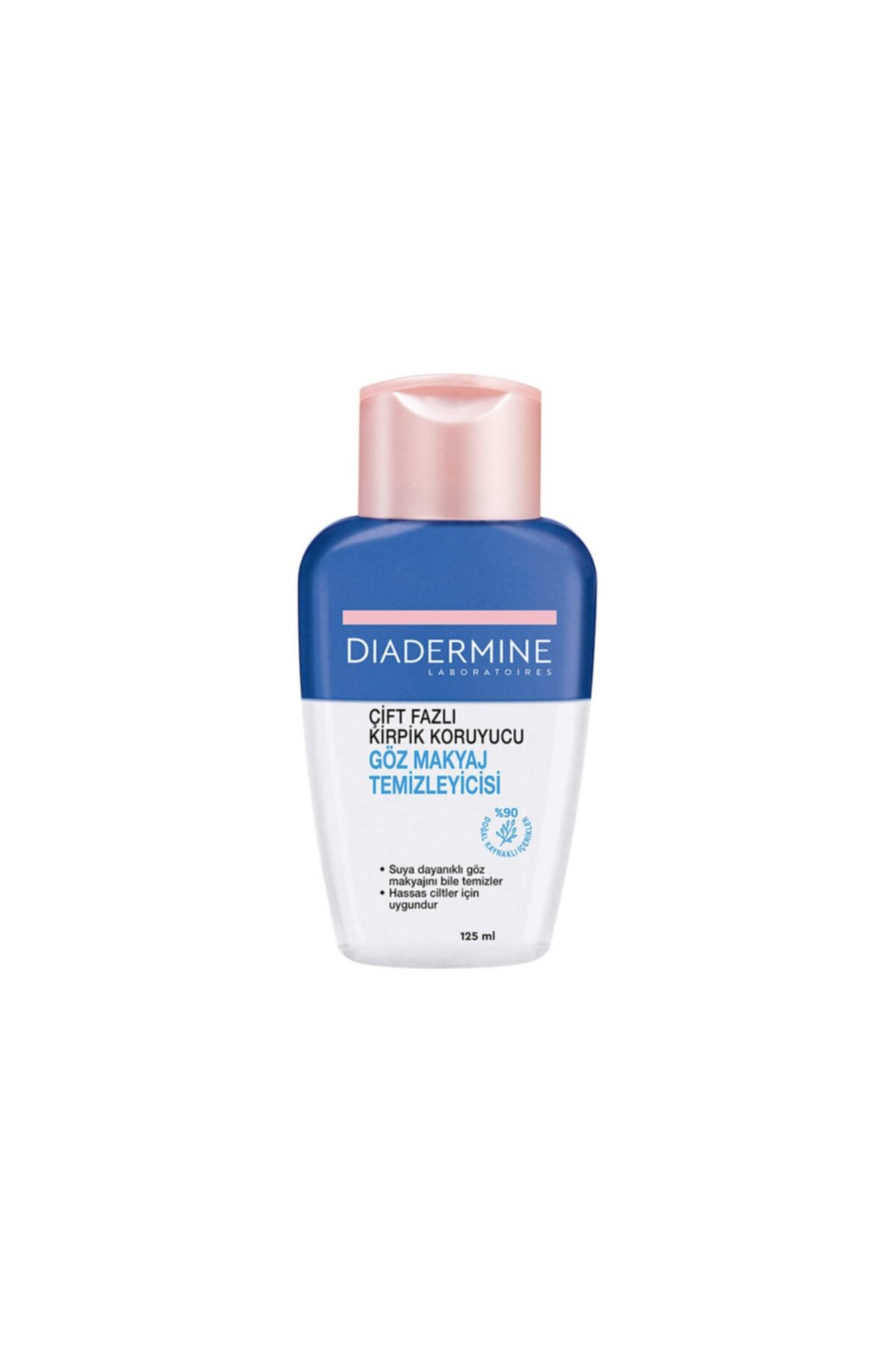 Diadermine Çift Fazlı Tüm Cilt Tipleri Için Göz Makyaj Temizleyici 125 Ml