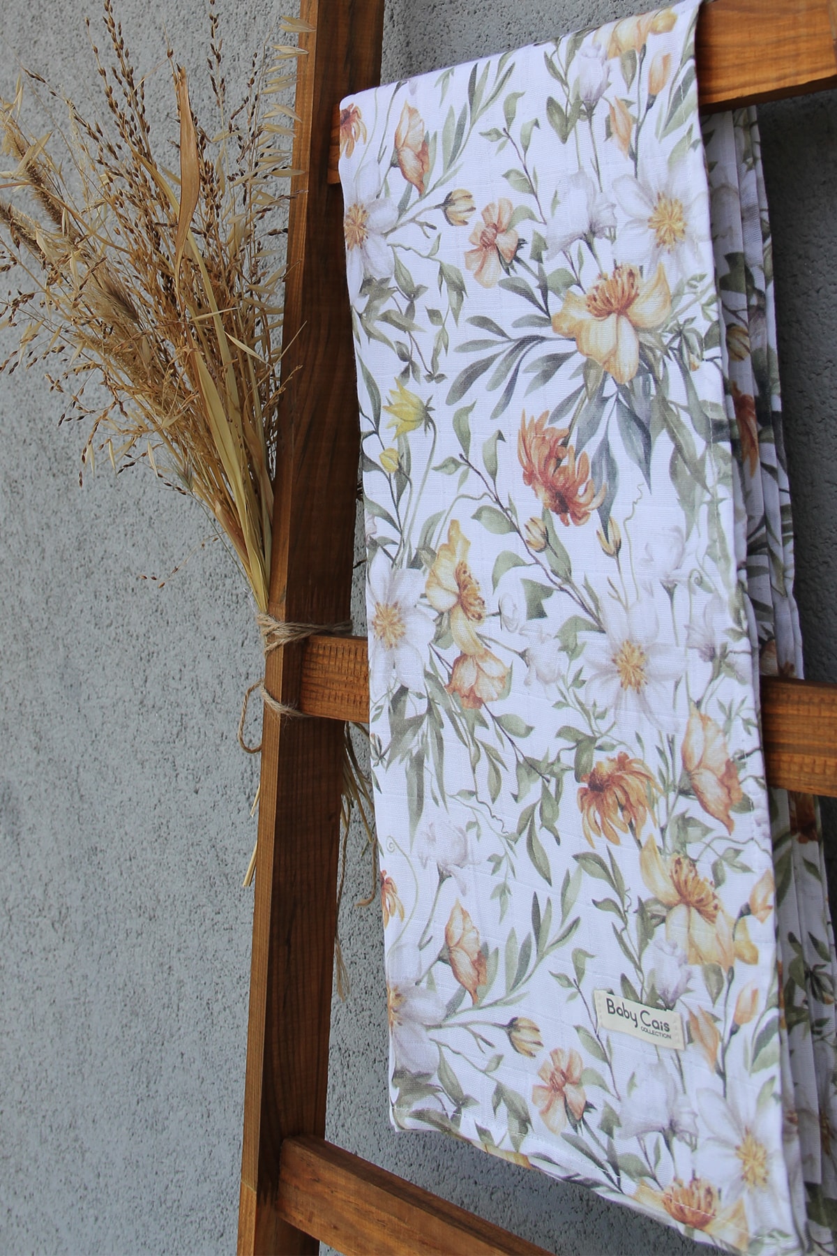 BABYCAİS Spring Organik Müslin Örtü Set