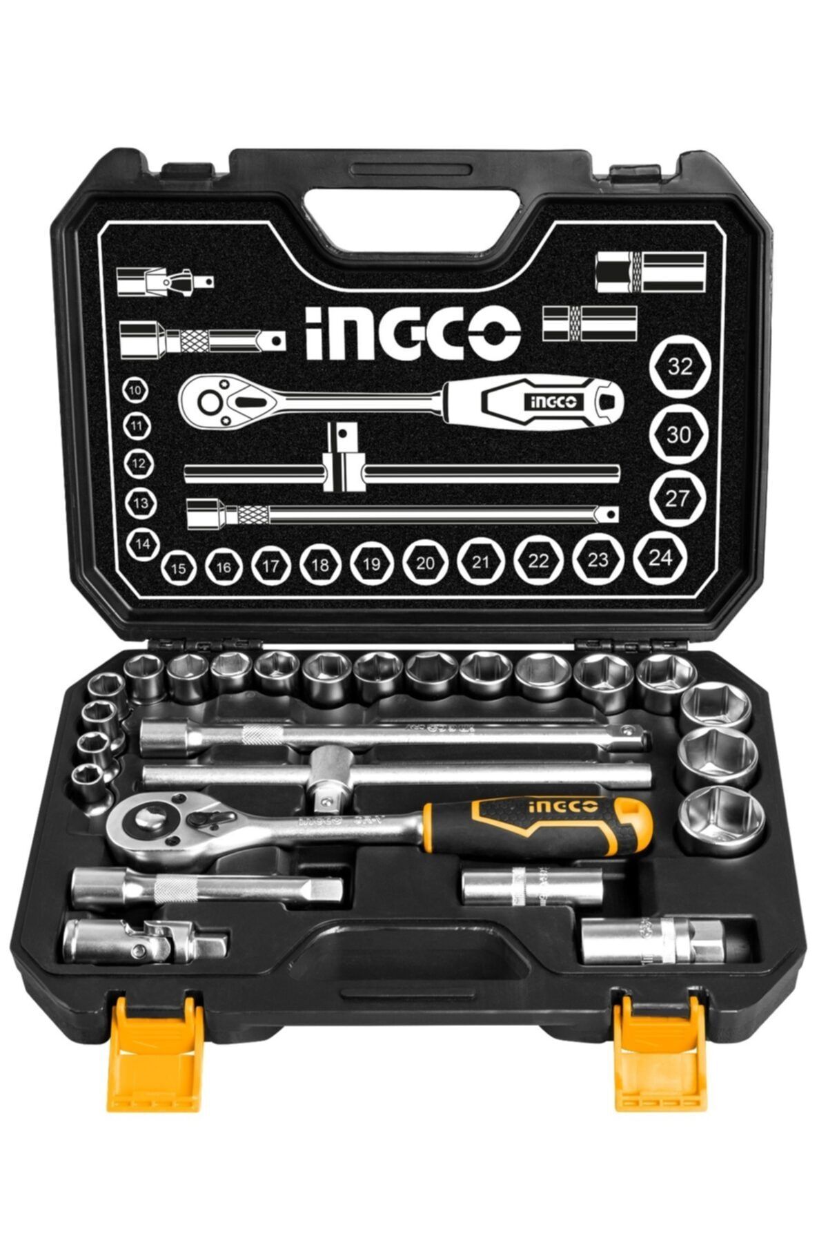 Ingco 24 Pc Lokma Takımı 6 Köşe