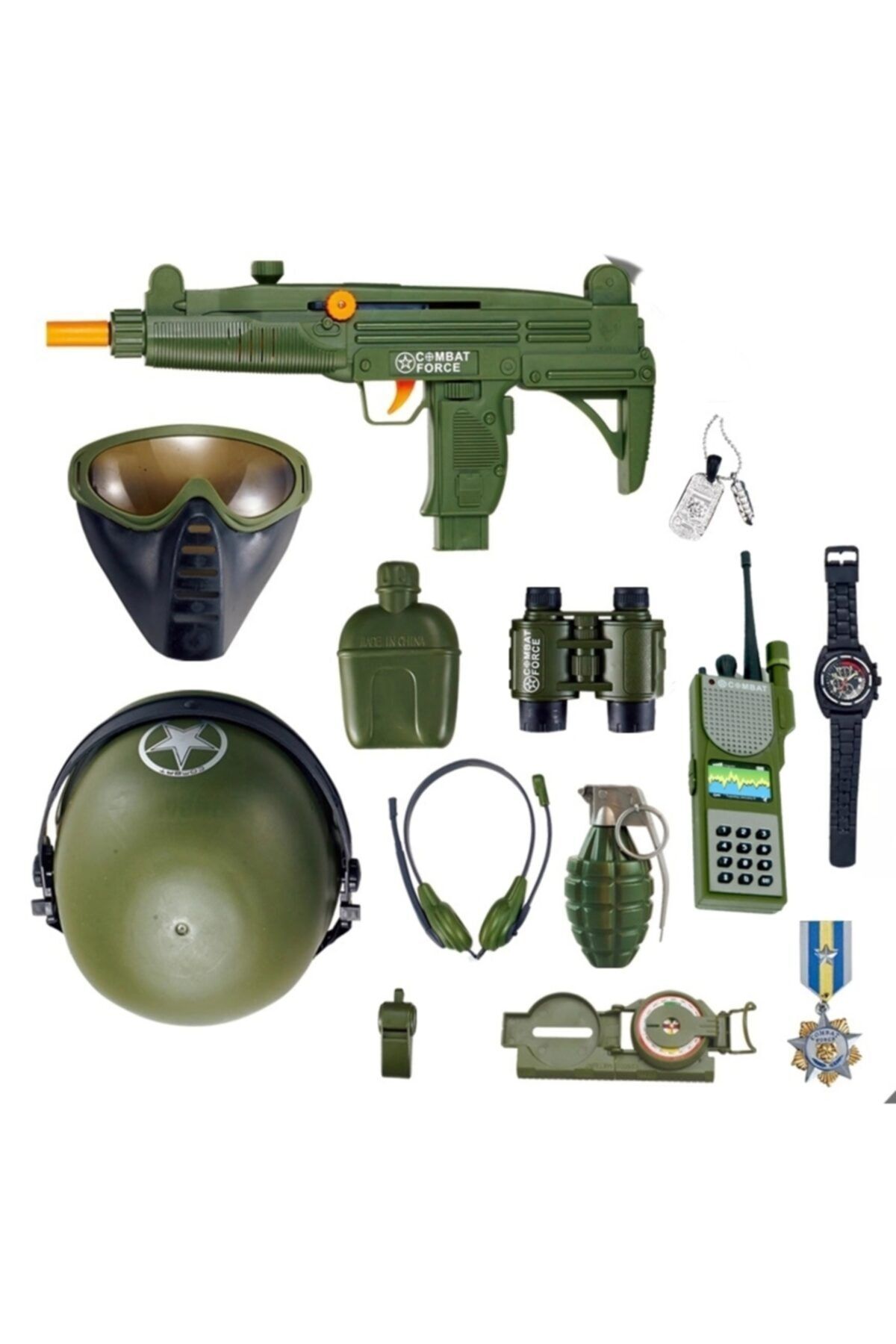 Beyaz At Power Gun Asker Seti 34340