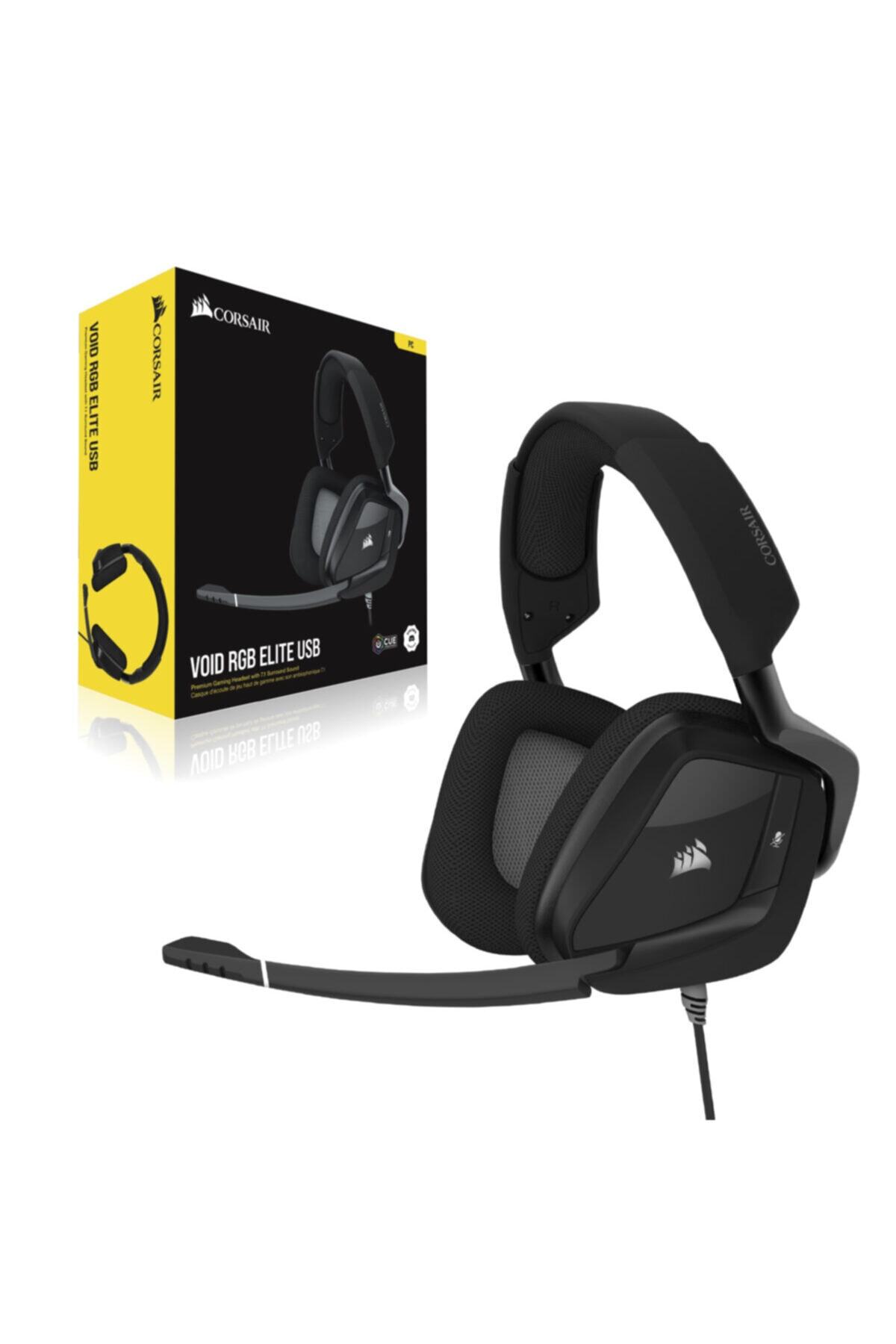 Corsair Corsaır Ca-9011203-eu Voıd Elıte Rgb 7.1 Usb Oyuncu Kulaklıgı Sıyah