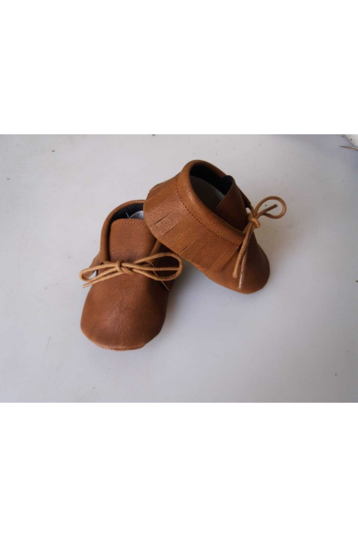 EKİN SHOESS Unisex Bebek Kahverengi Patik