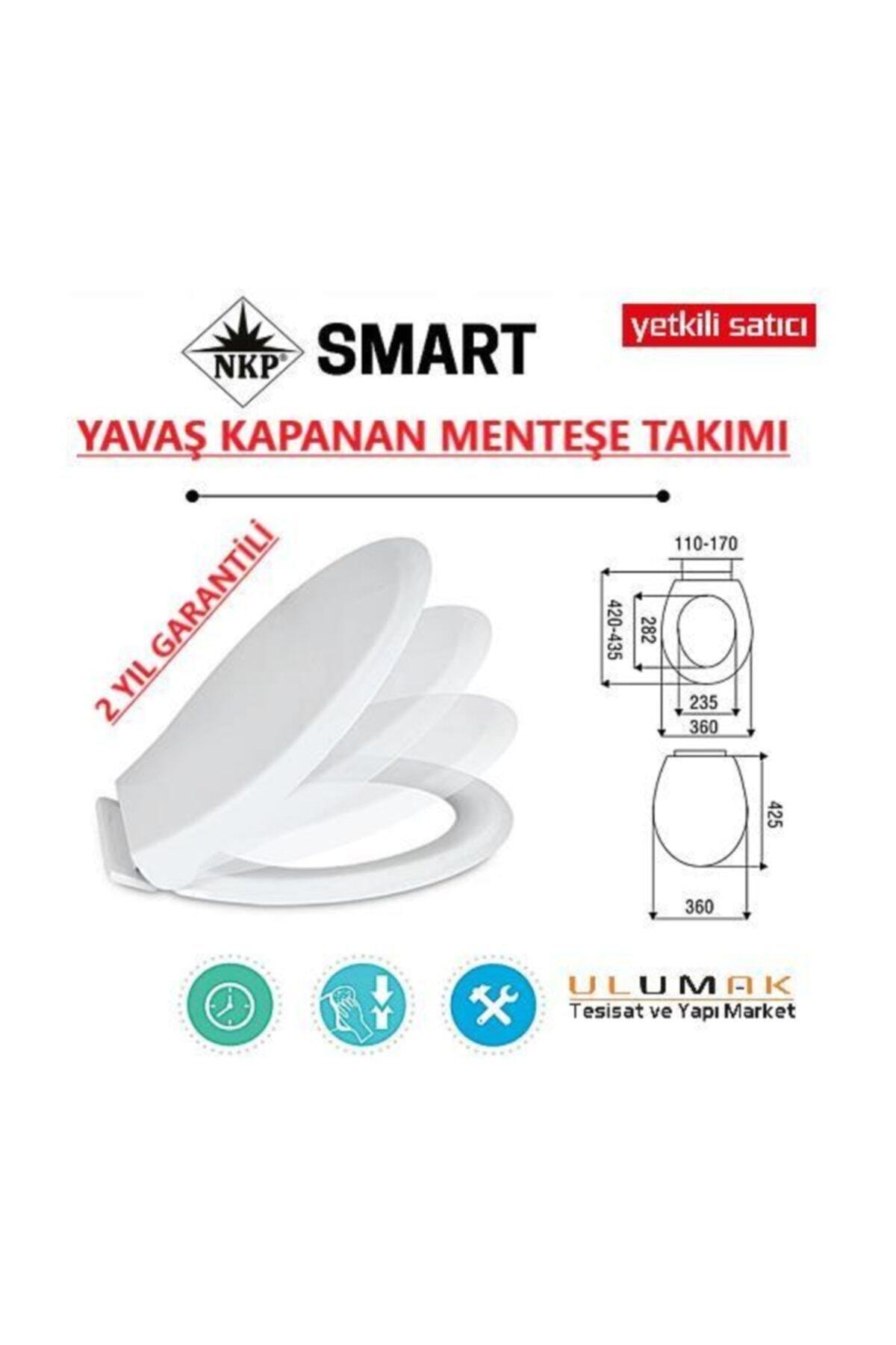 NKP Smart Amörtisörlü Klozet Kapak