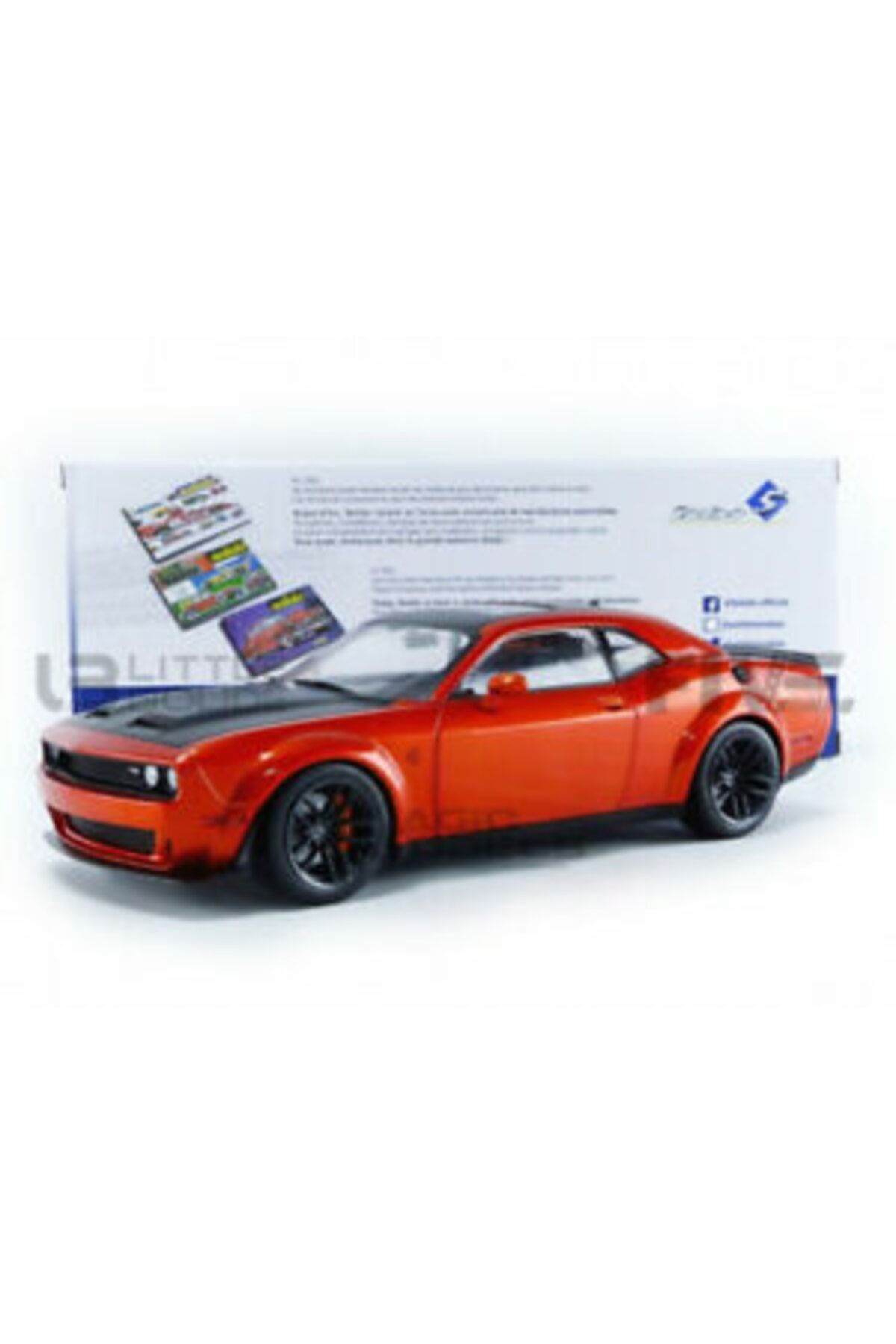 Solido 1/18 2020 Dodge Challenger Srt Hellcat Diecast Model Araba Hayat Oyuncak