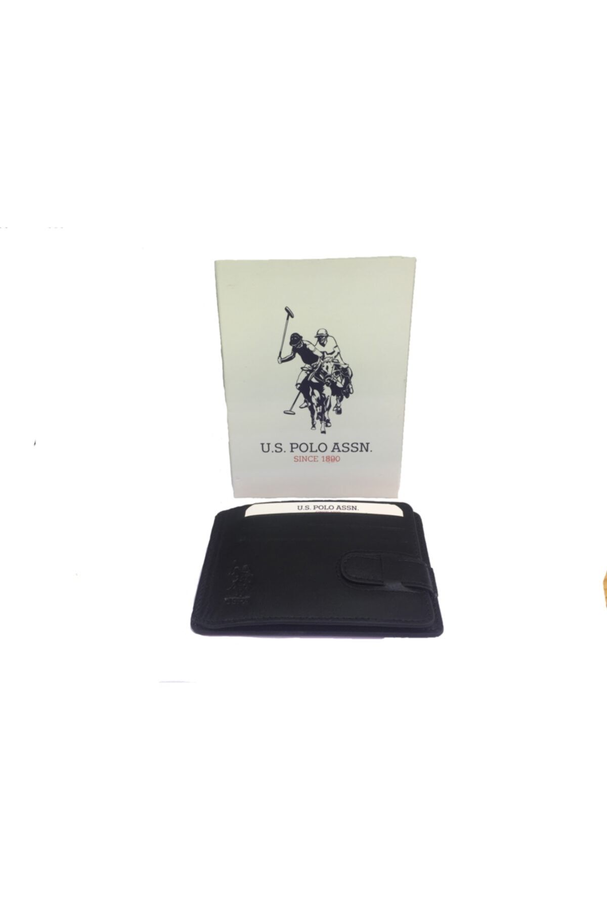 U.S. Polo Assn. U.s.polo Assn Hakiki Deri Cüzdan Kartlık Plcuz7601 Siyah