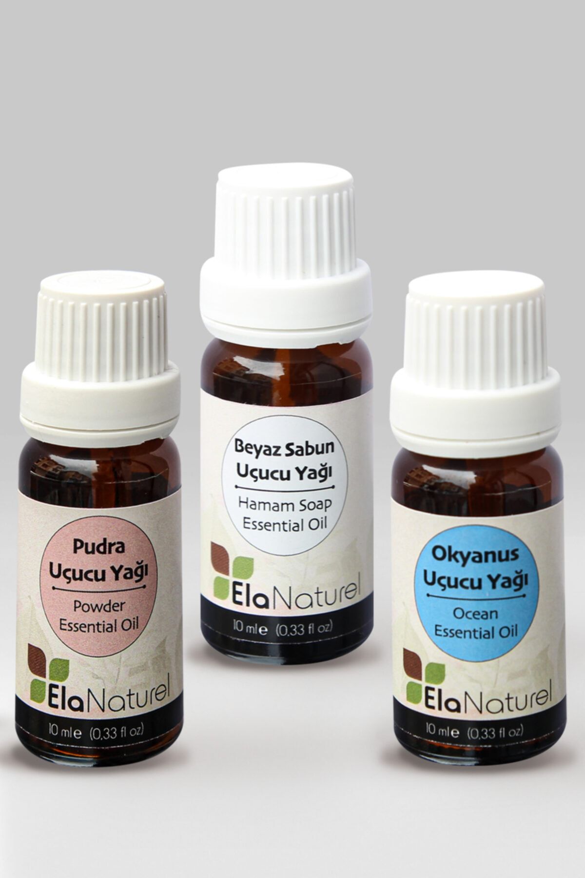 Ela Naturel Pudra Okyanus Ve Beyaz Sabun Esansiyel Uçucu Buhurdanlık Difüzör Yağı Kokusu