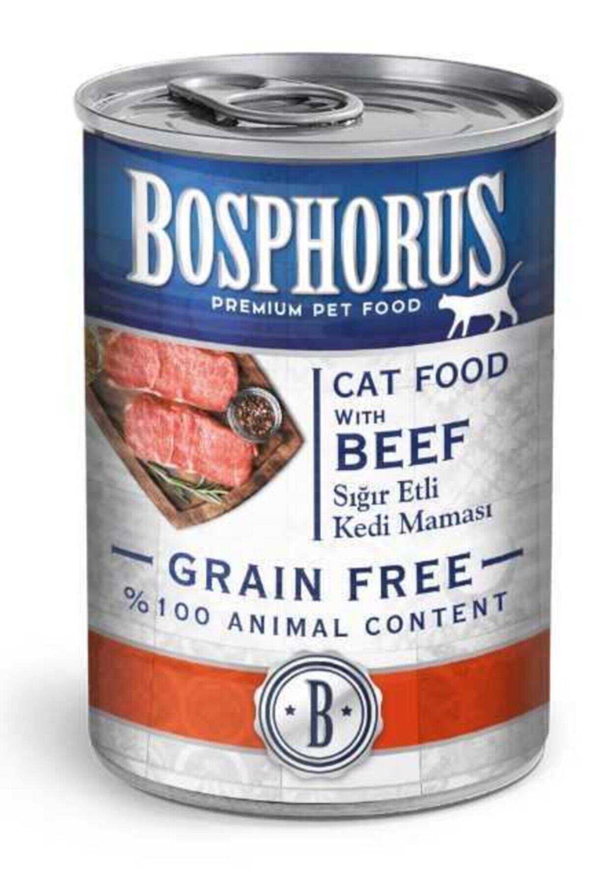 Bosphorus Tahılsız Sığır Etli Yetişkin Kedi Konservesi 415 gr