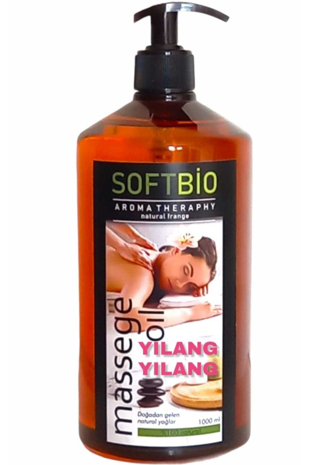 SOFTBİO Masaj Yağı Yılang Yılang 1 Lt.