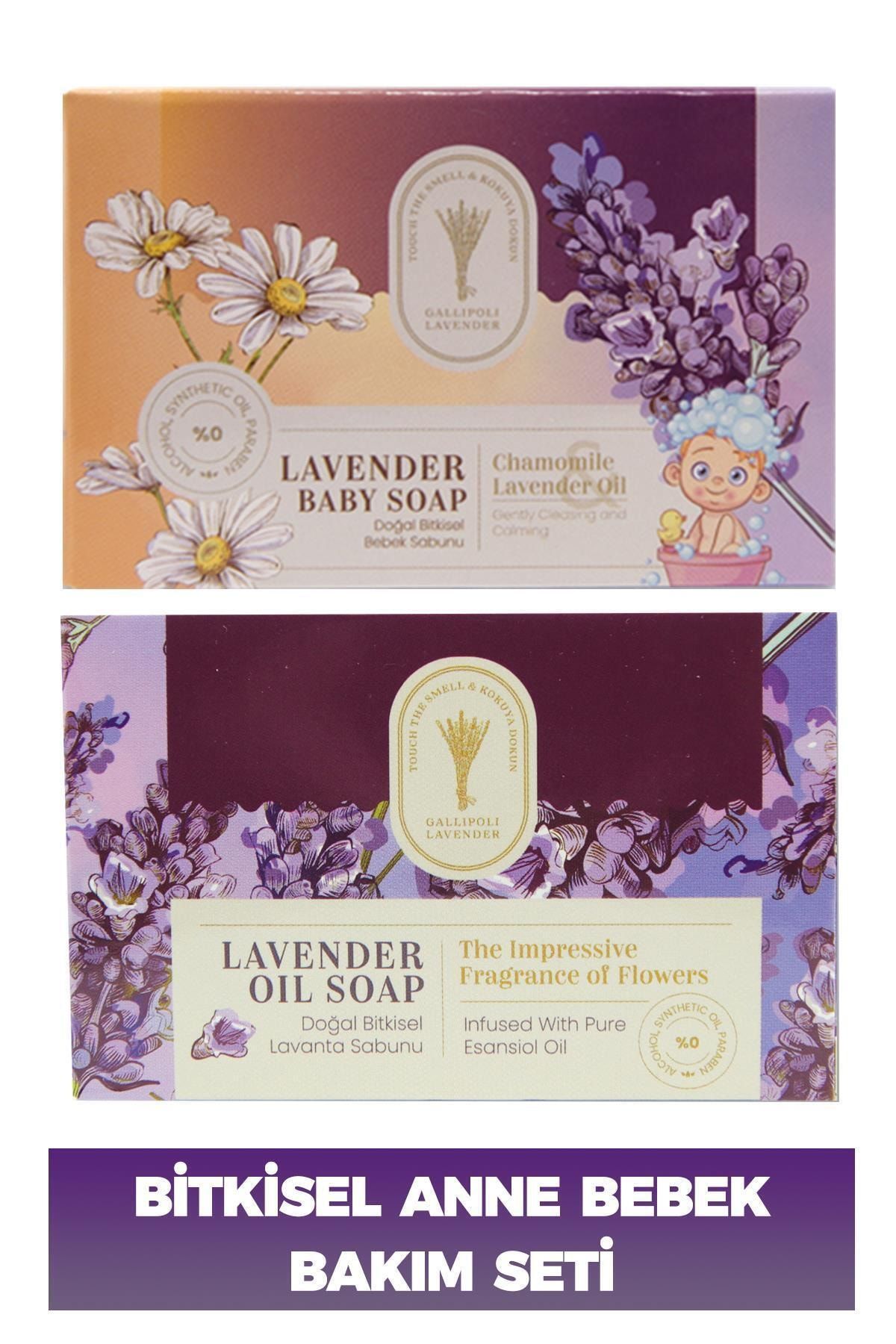 Dr. Lavender Bitkisel Papatya Ve Lavanta Özlü Bebek Sabunu 100 gr + Lavanta El - Yüz Sabunu 100 gr