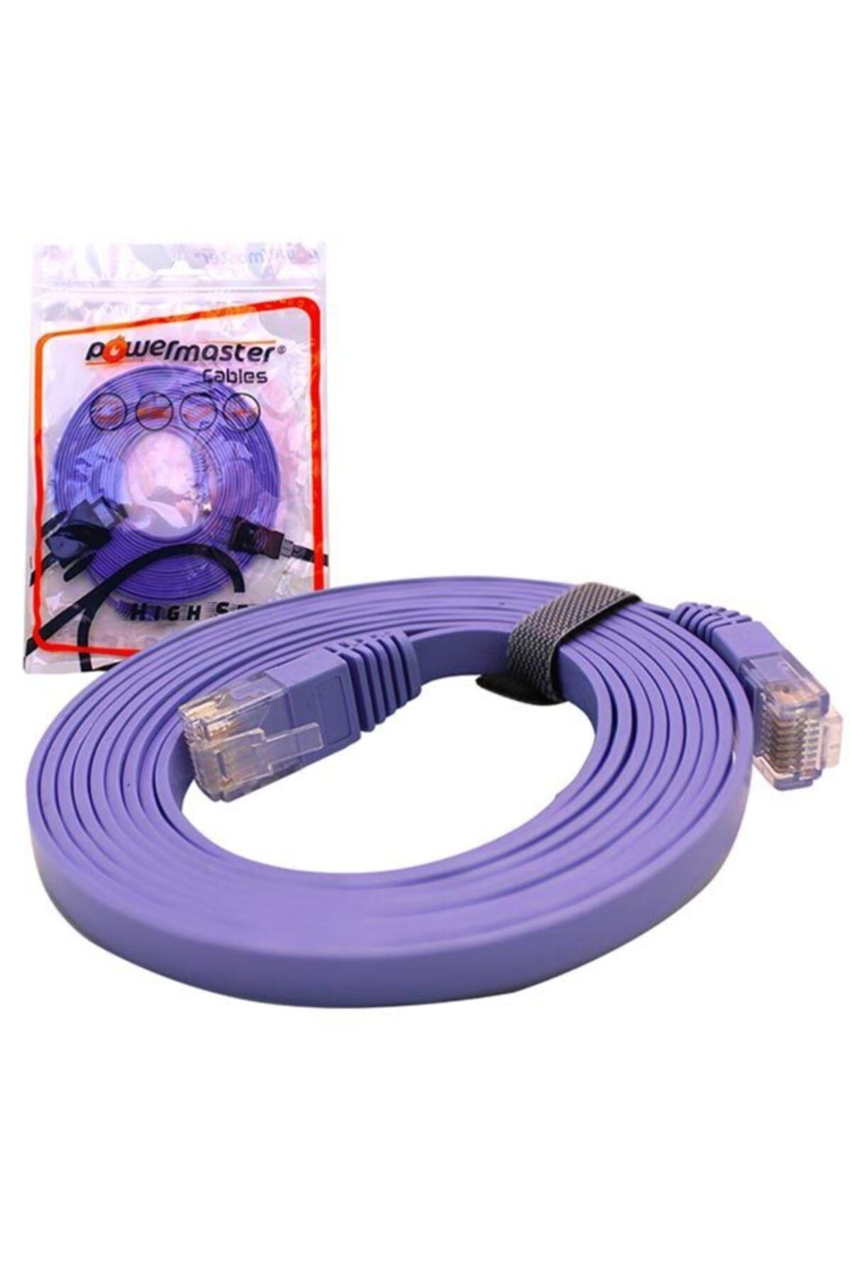 Powermaster Cat6 Yassı Kablo 3 Metre