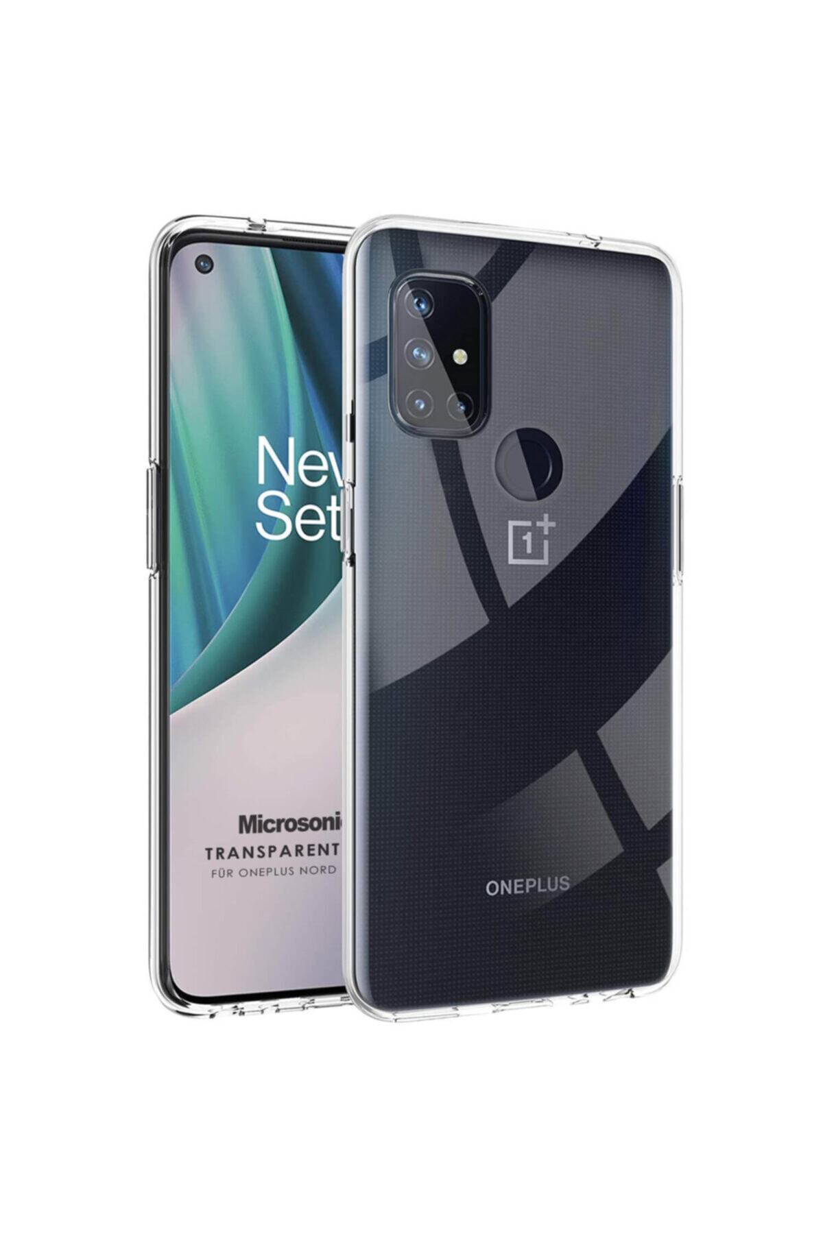 Oneplus Microsonic Nord N10 5g Kılıf Transparent Soft Beyaz