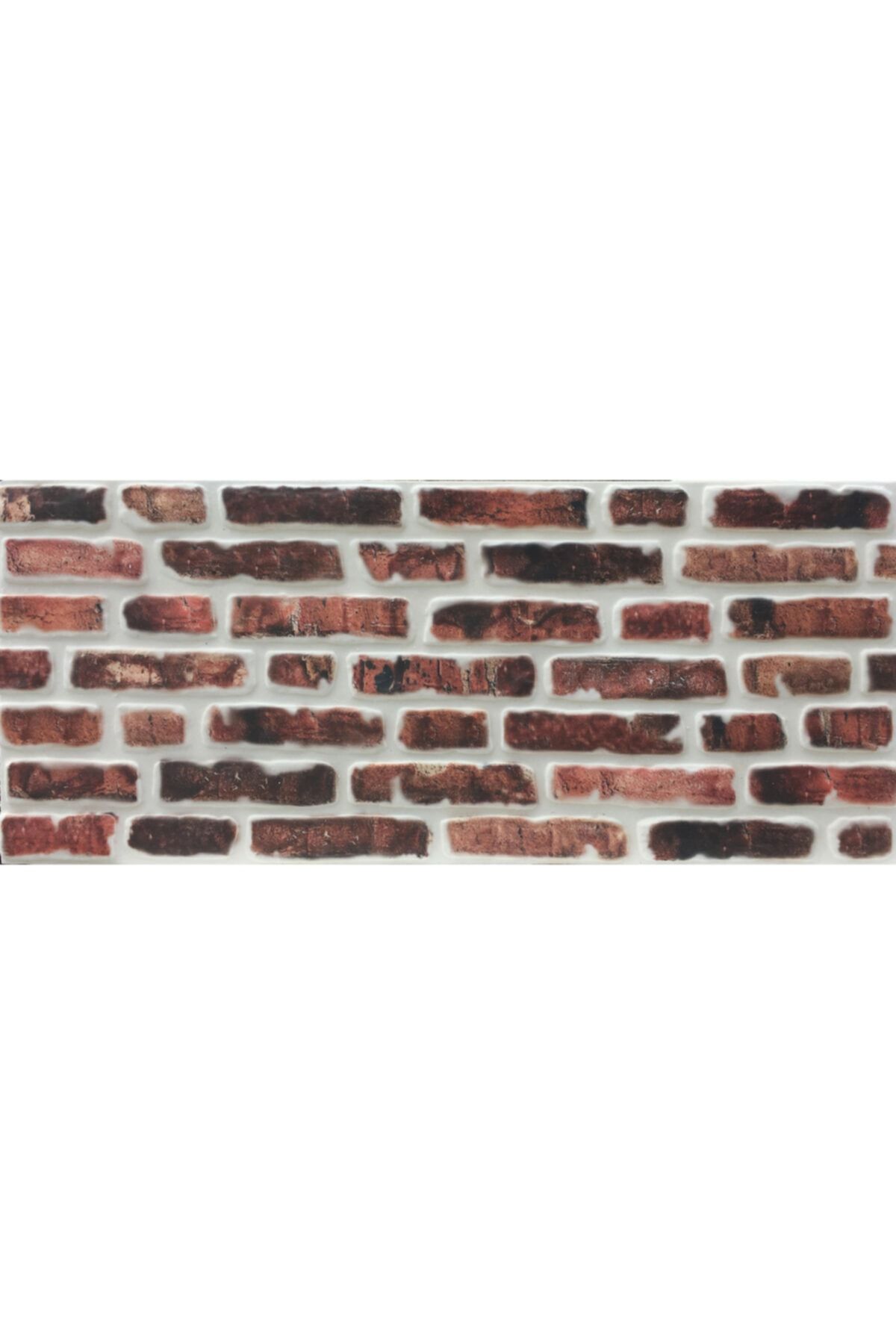 THERMOSİDİNG Eskiltme Tuğla Uv Baskılı Strafor Köpük Duvar Kaplama Paneli 10adet (50X100X3CM)(ET016)