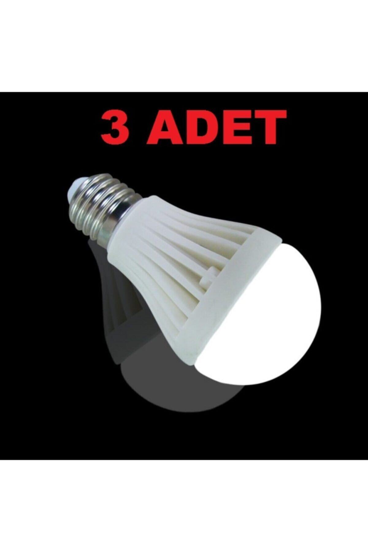 TrendBey 7w Enerji Tasarruflu Led Ampul ( 3 Adet )
