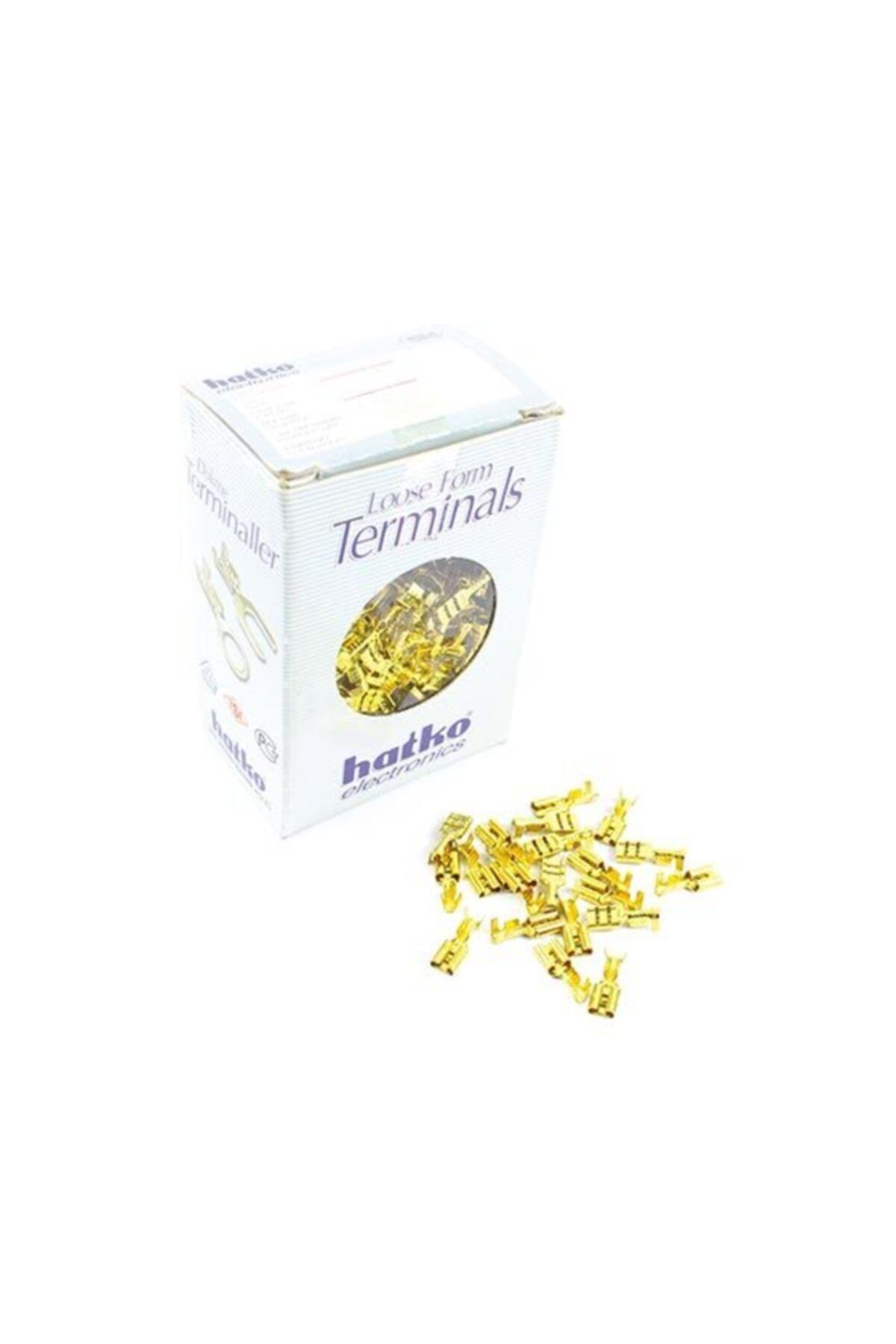 OEM Sarı Kablo Pabuç (tks-1d Mini) 4,8 Dişi Terminal Paketi (500lük) Paket Fiyatı