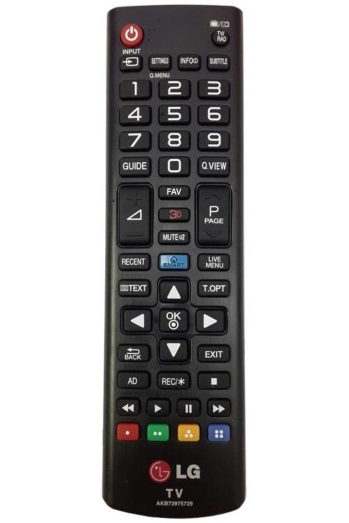 LG Turn Lcd Tv Kumandası - Recent Tuşlu