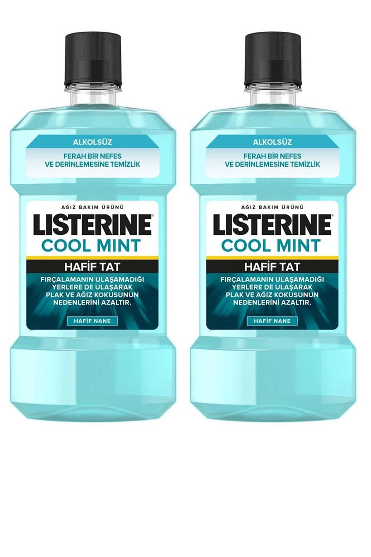 Listerine Ağız Gargarası Hafif Tat 2 Adet X 250 Ml