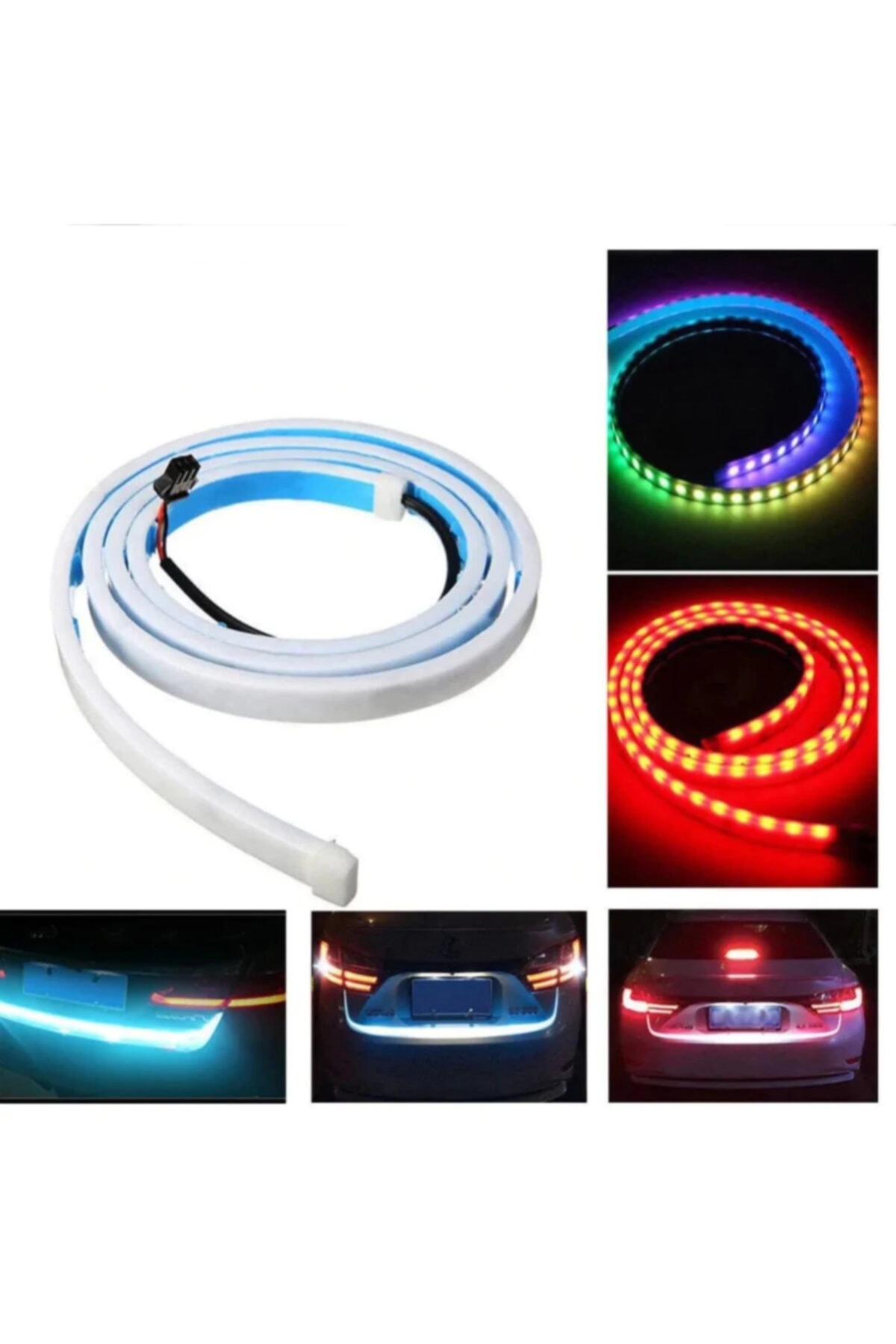 OtoLine Kia Rio 2005-2011 Bagaj Altı Kayar Led Çok Fonksiyonlu