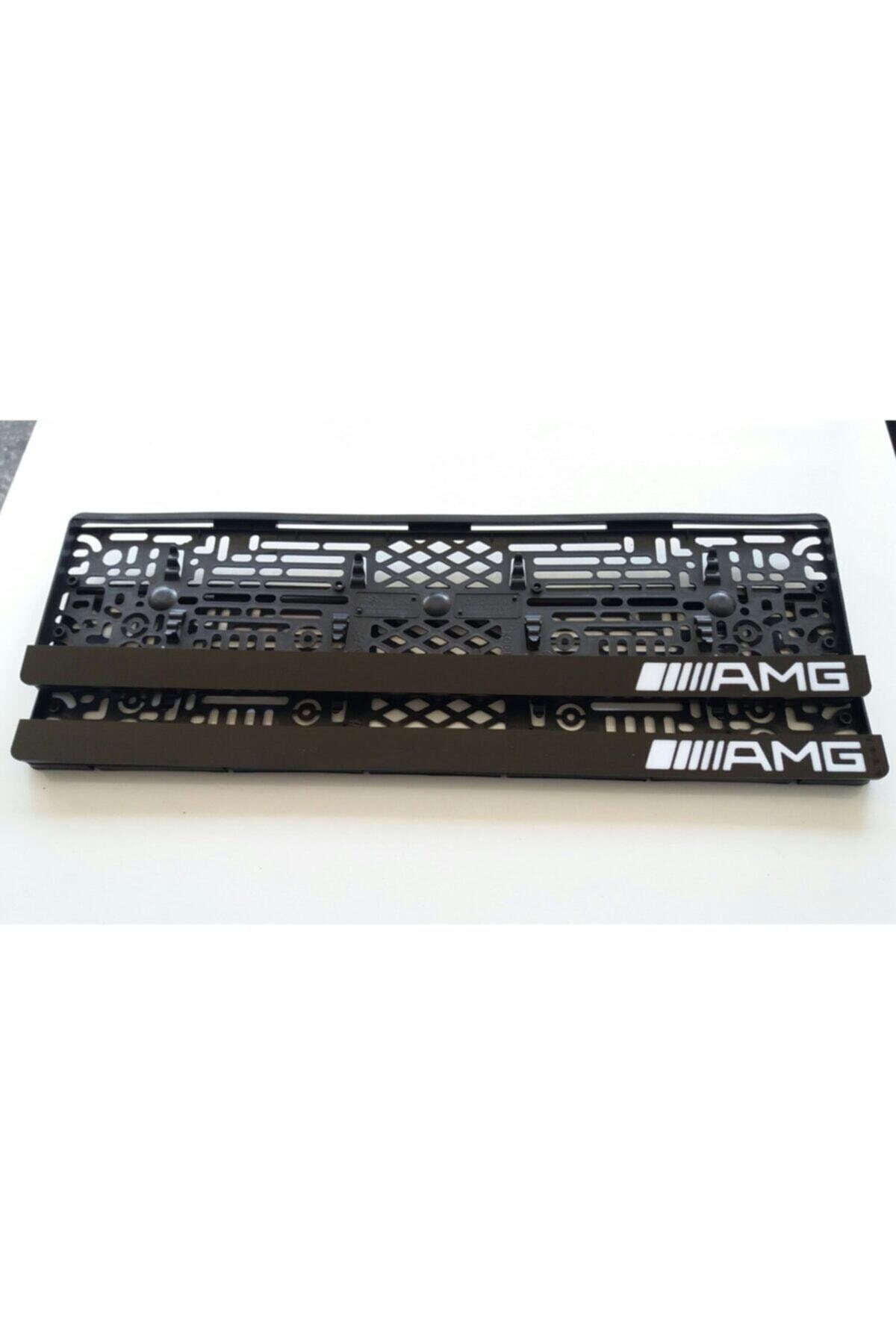 PLEKSAN Mercedes Amg Logolu Takmatik 3d Lazer Kesim Pleksi Plakalık