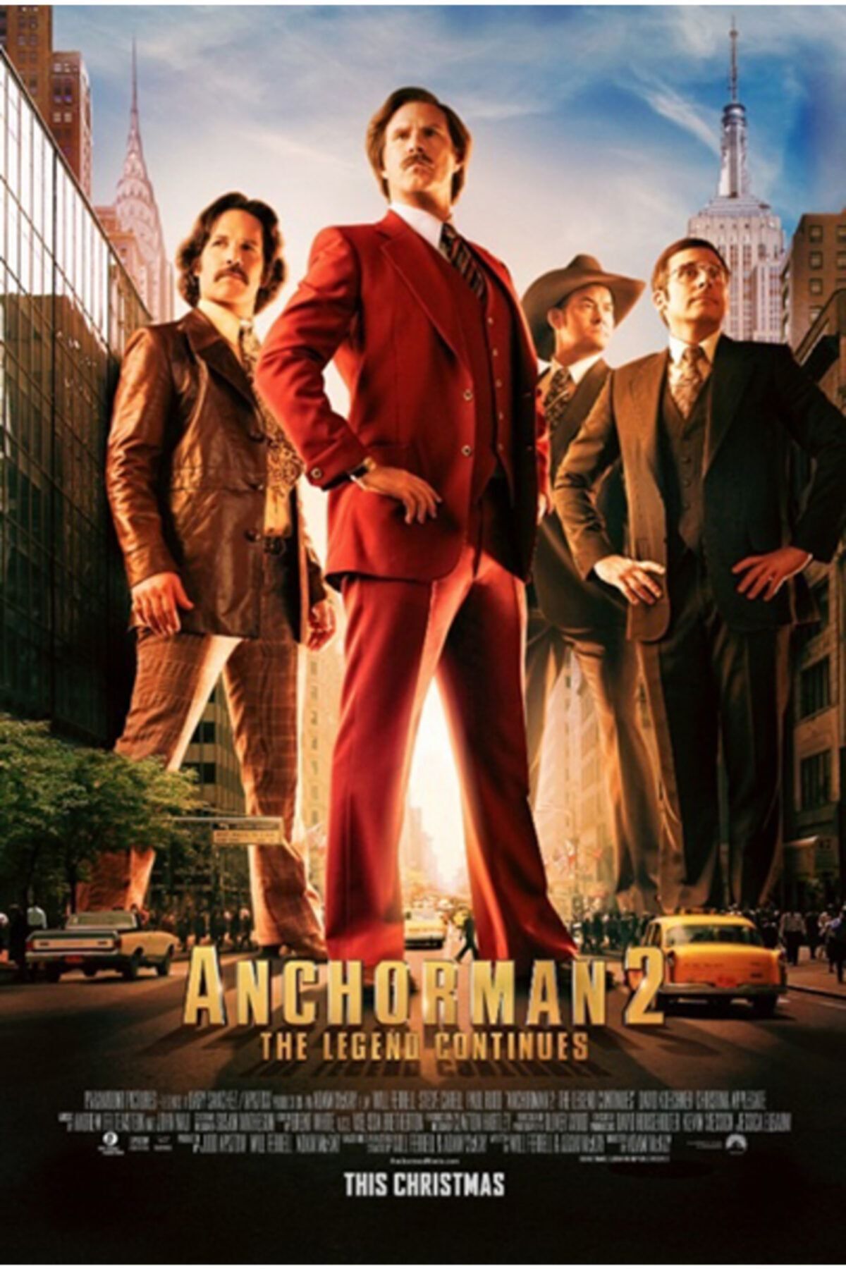 DVD Anchorman 2: Efsane Devam Ediyor