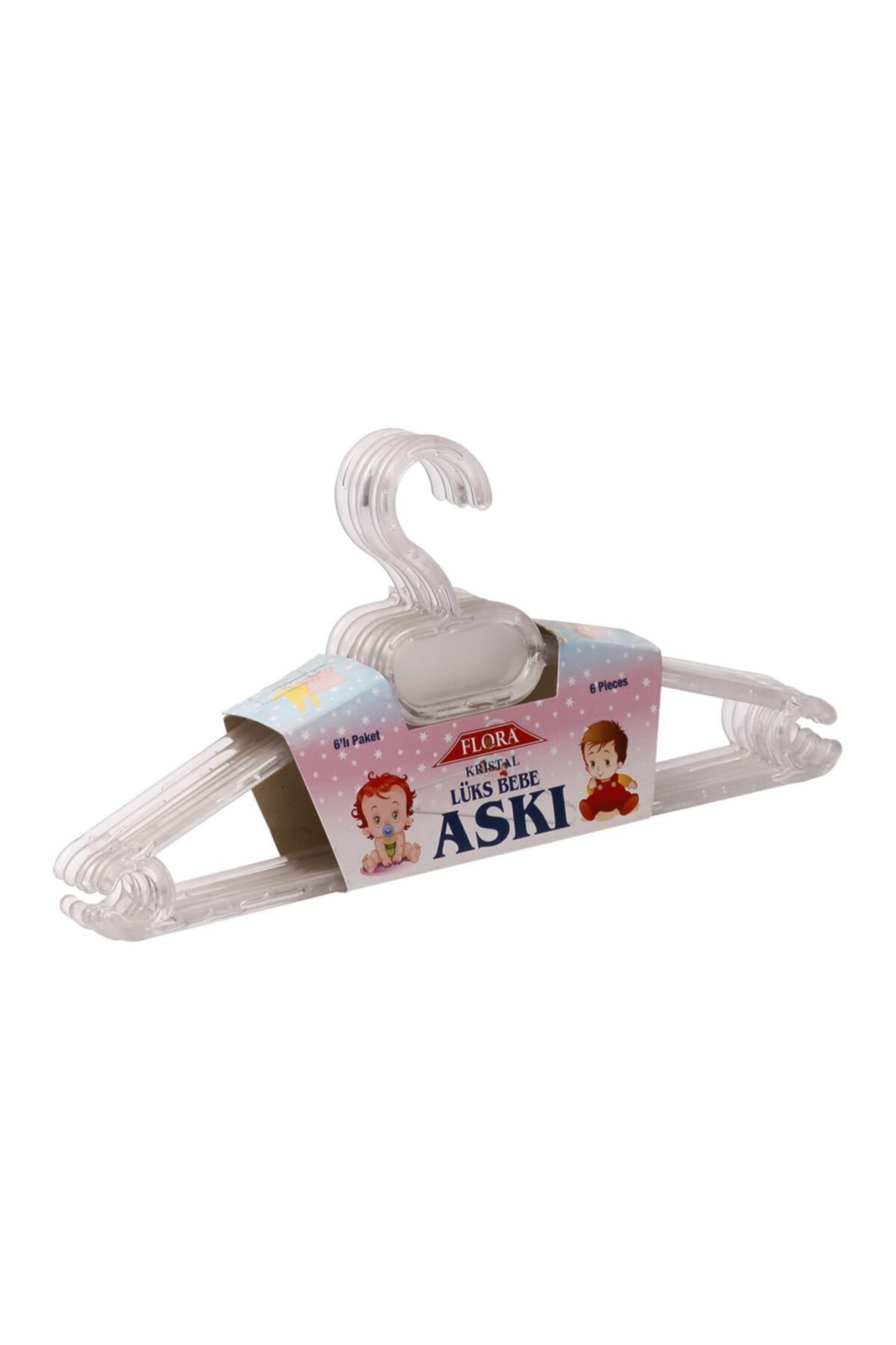 Flora Kristal Bebek Askısı 6'lı F140