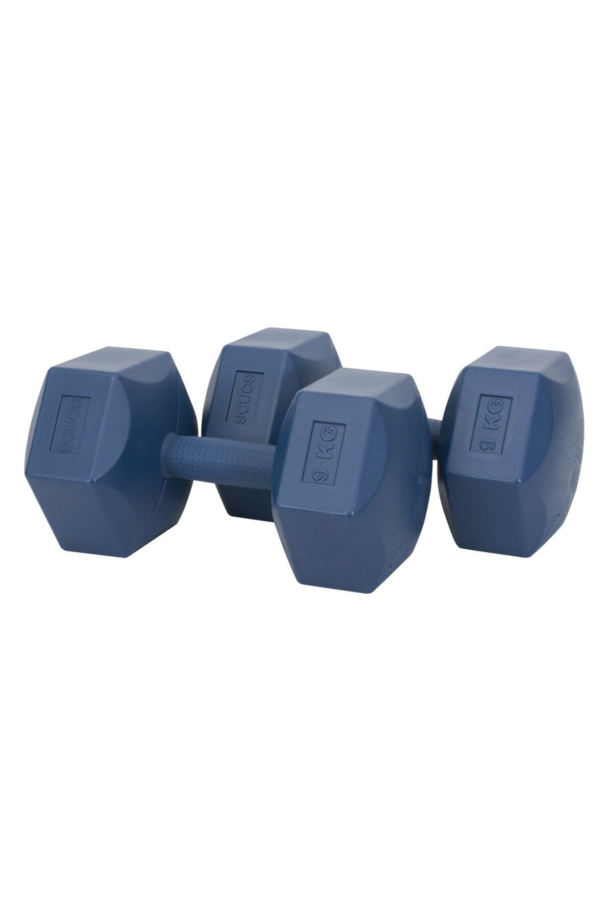 SCUCS Köşeli Plastik Dambıl 9 Kg X 2