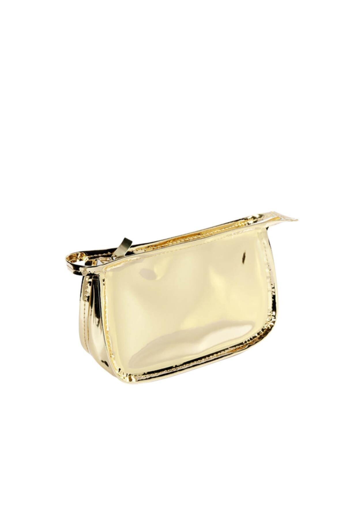 Tarko (lionesse) Makyaj Çantası Metalik Gold Crush 6234