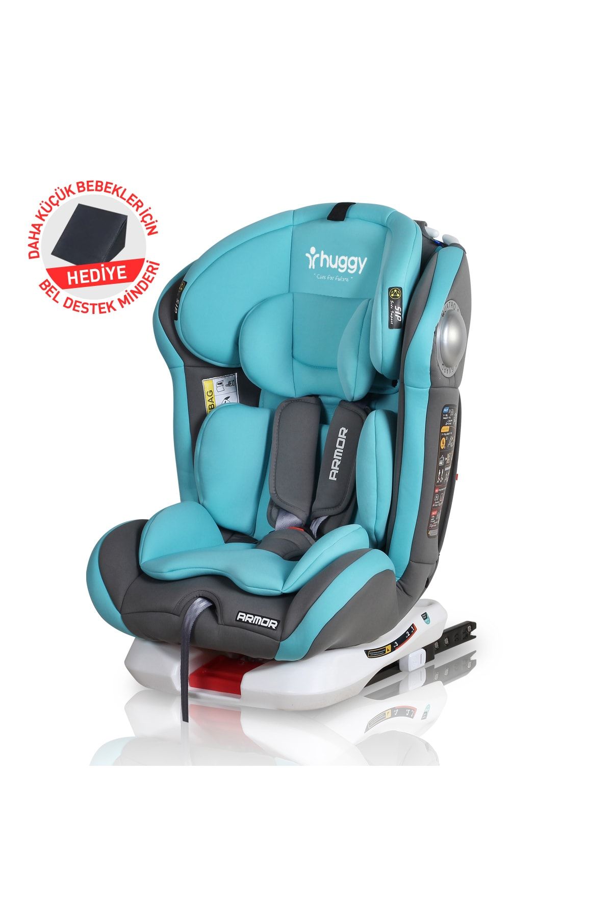 huggy armor rotate360 donebilen 0 36 isofix yatarli oto koltugu fiyati yorumlari trendyol