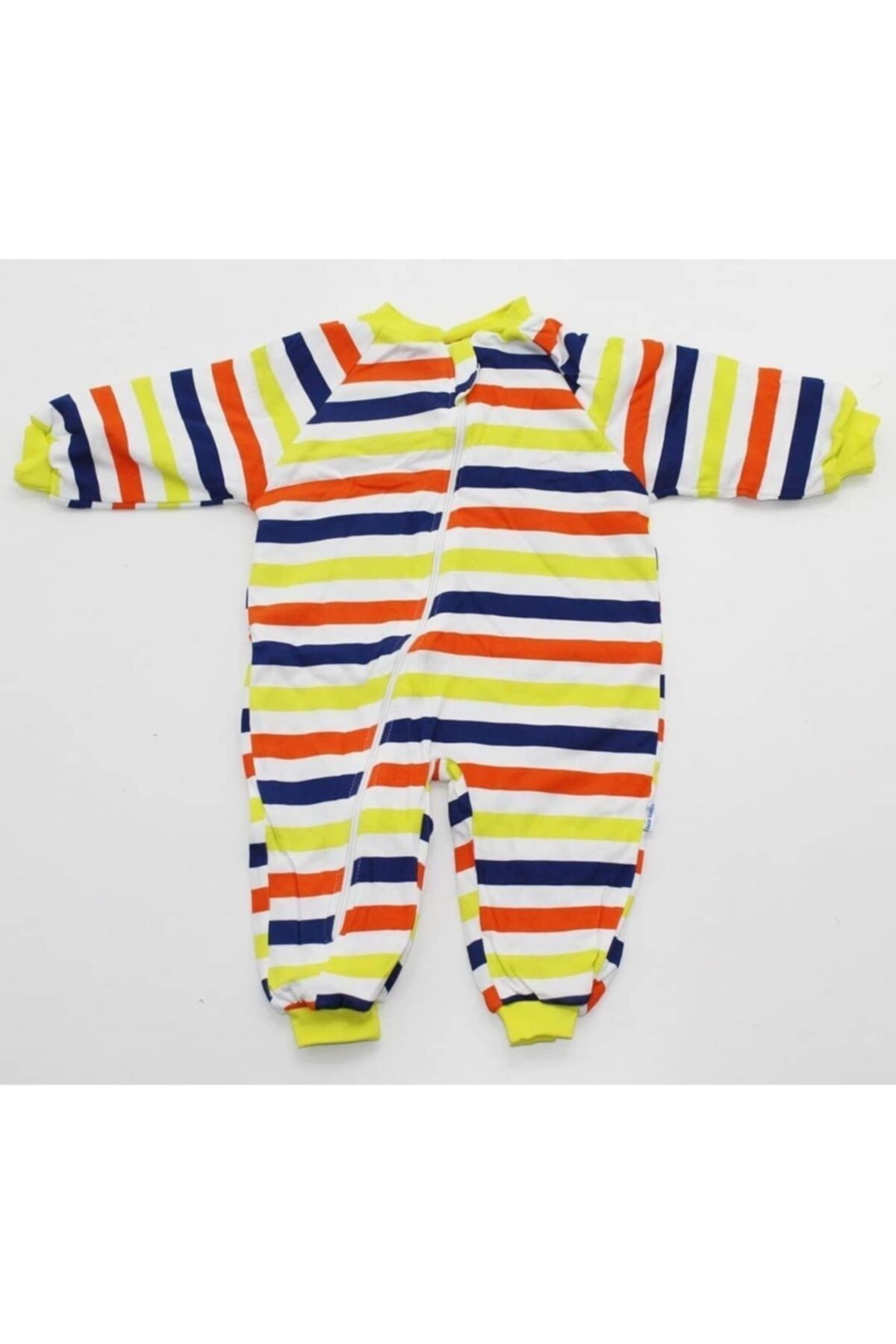 Fuar Baby Renkli Çizgili Elyaf Dolgulu Çocuk Uyku Tulumu