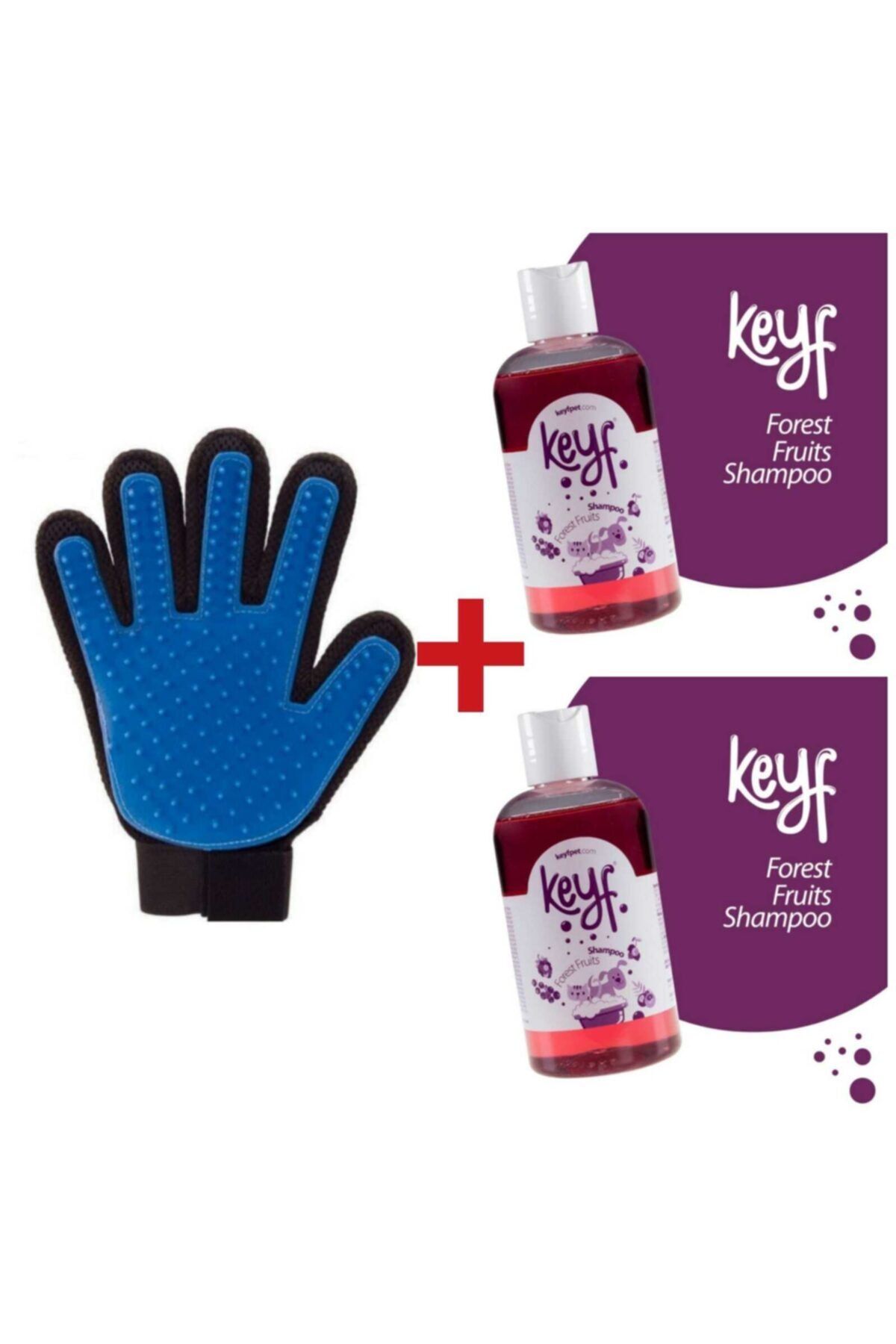 Maxisol Keyf Kedi Köpek Şampuanı Forest Fruits +tüy Toplayıcı Eldiven