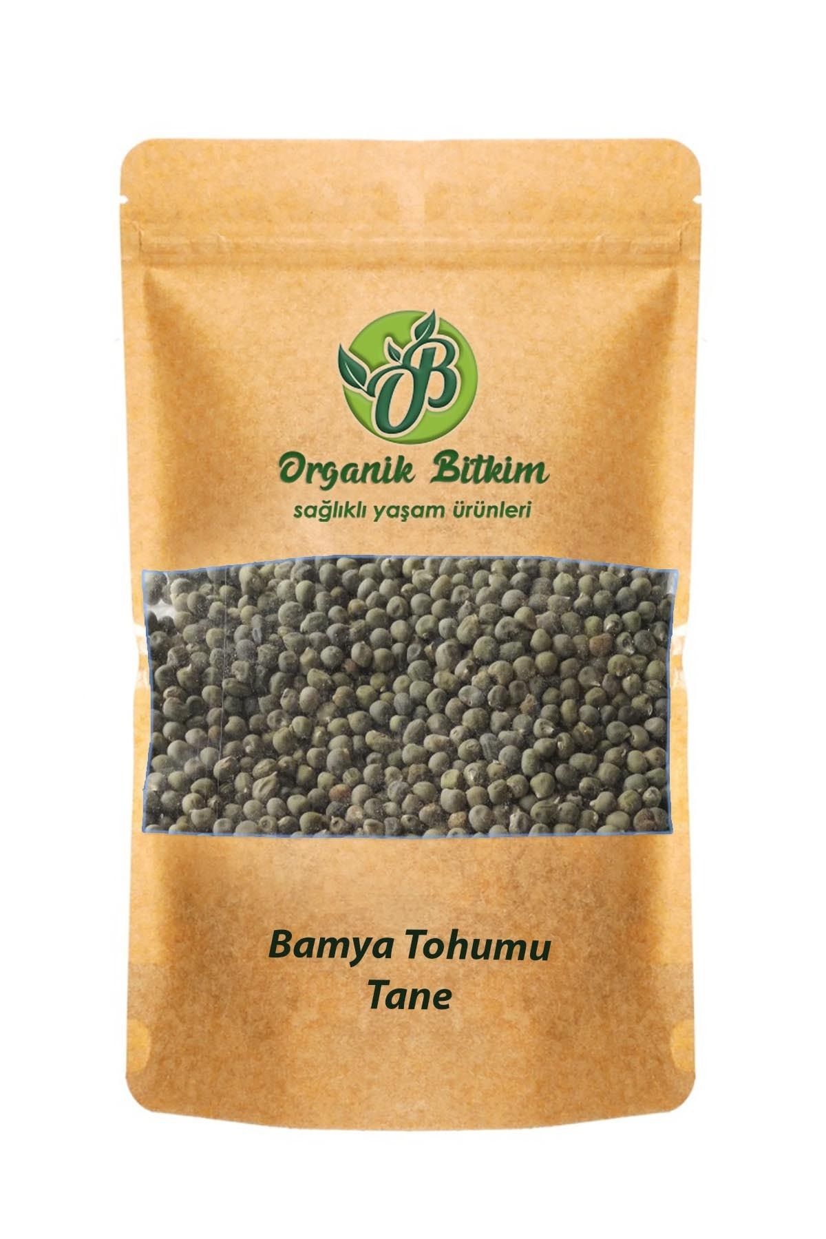 Organik Bitkim Bamya Tohumu (1. Kalite) Doğal 100 Gr