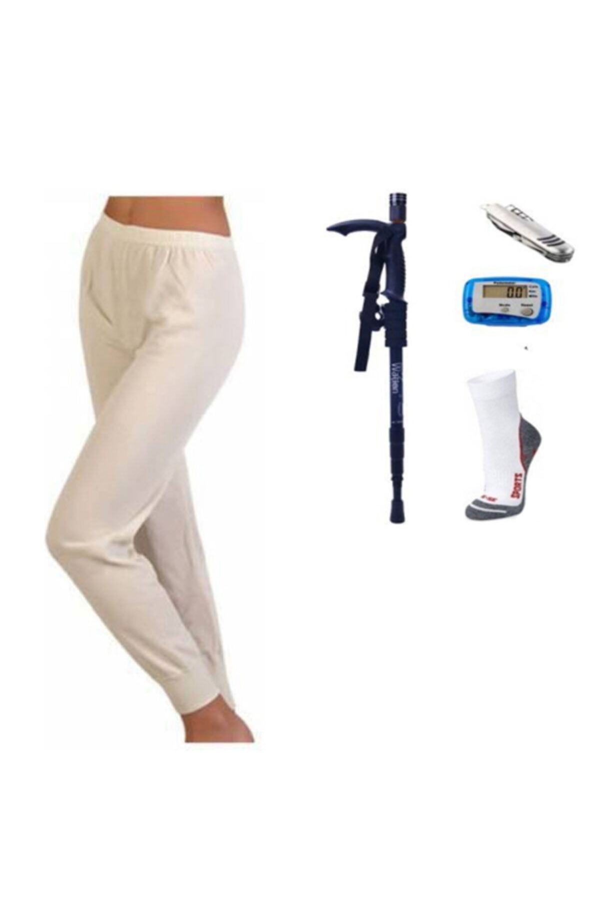 Uygur Kadın Alt Içlik - Doğa Ve Spor Severler Için Trekking Set 2 Wt-002 Işıklı Baston